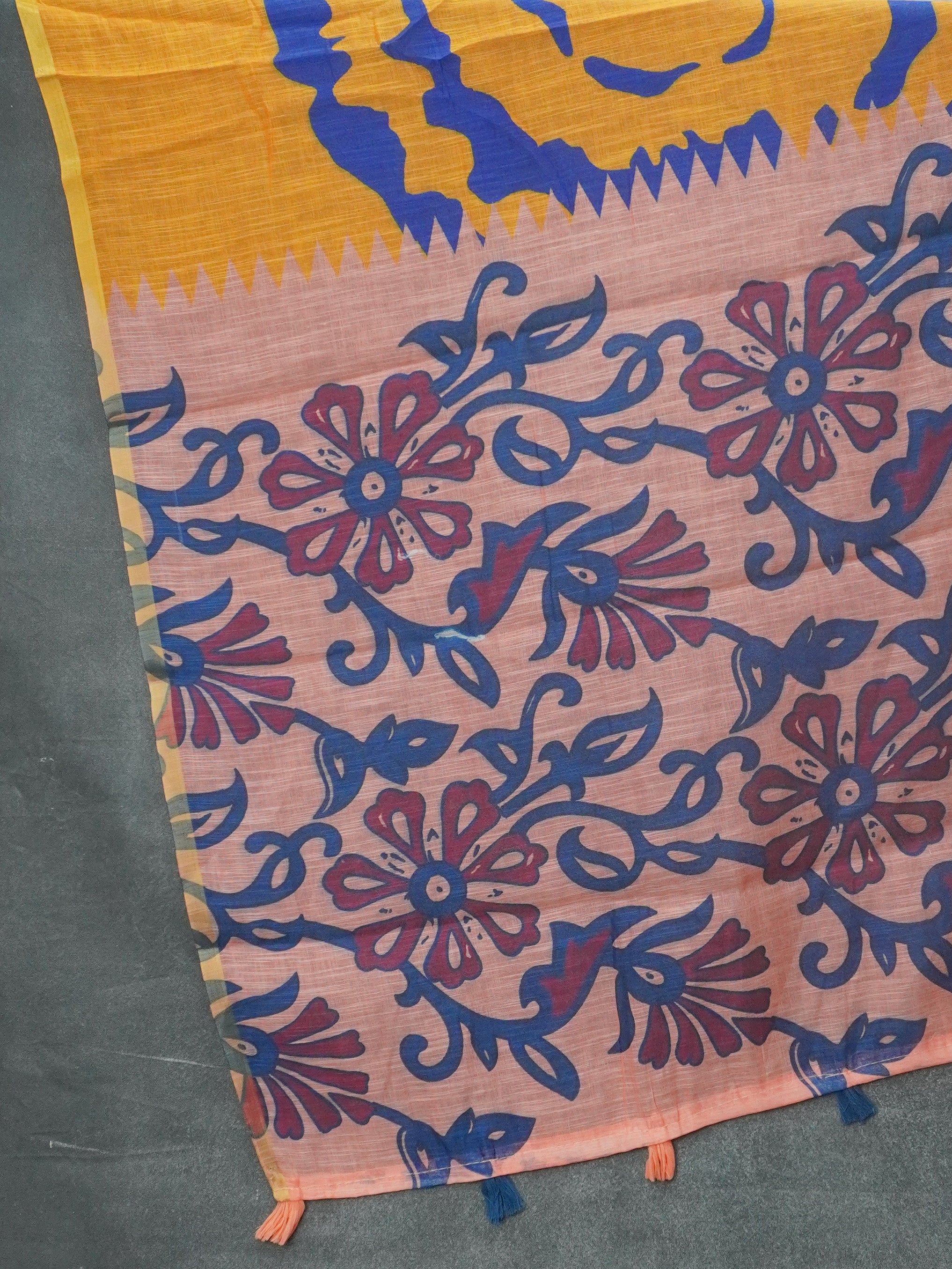 Chanderi Cotton Saree | TTDS3336