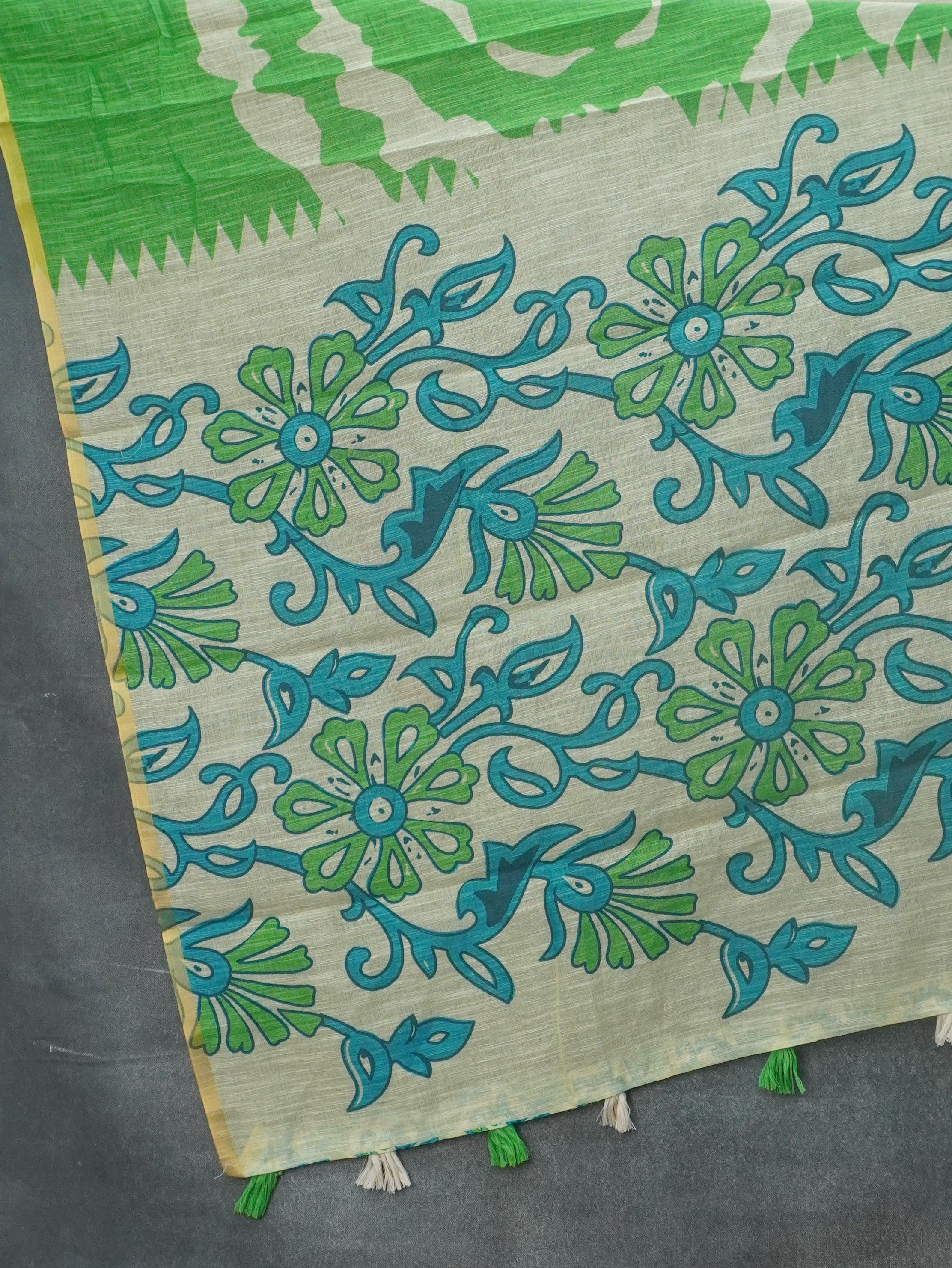 Chanderi Cotton Saree | TTDS3336