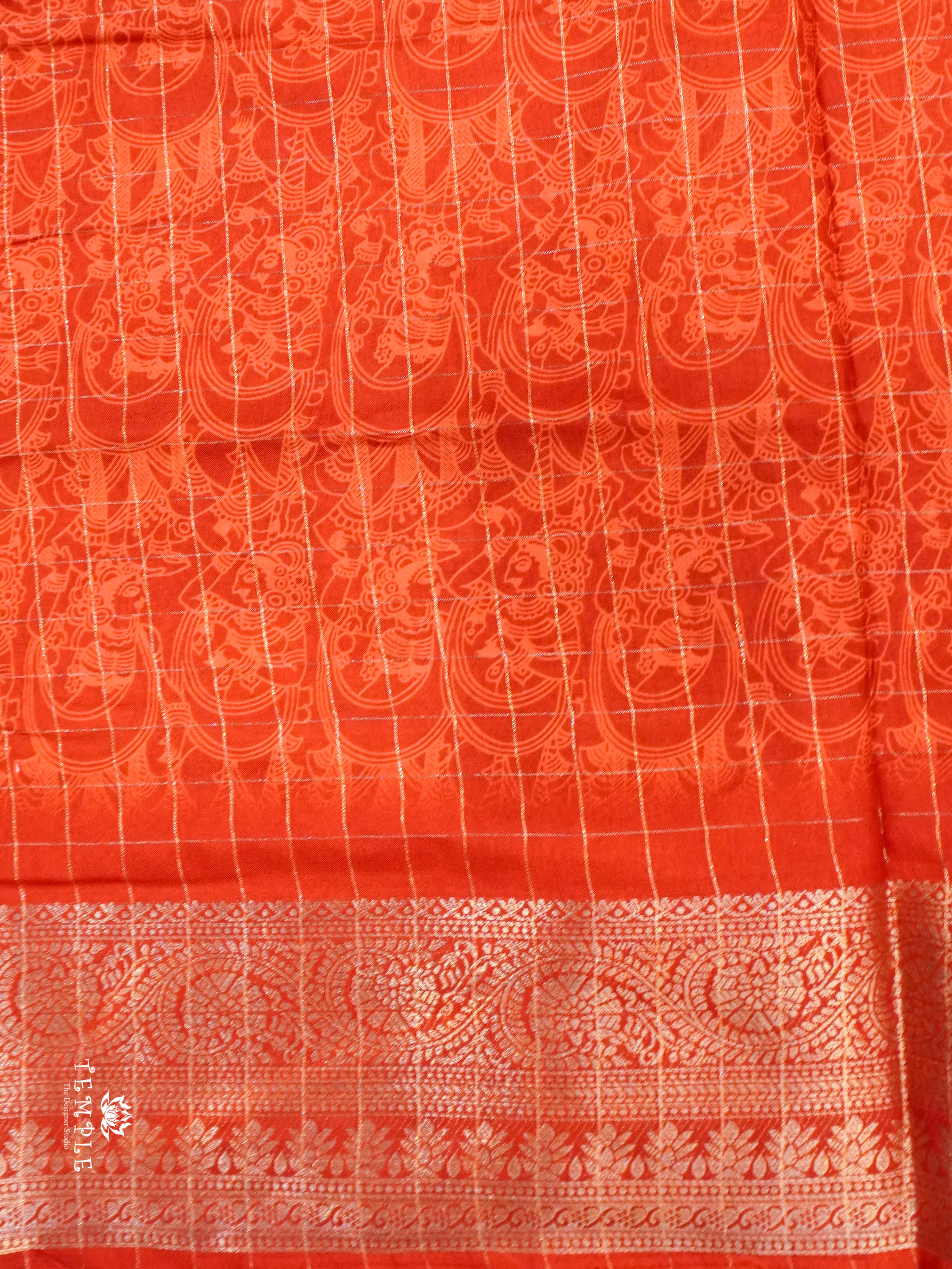 Kalahasthi Printed Saree | TTDS1454