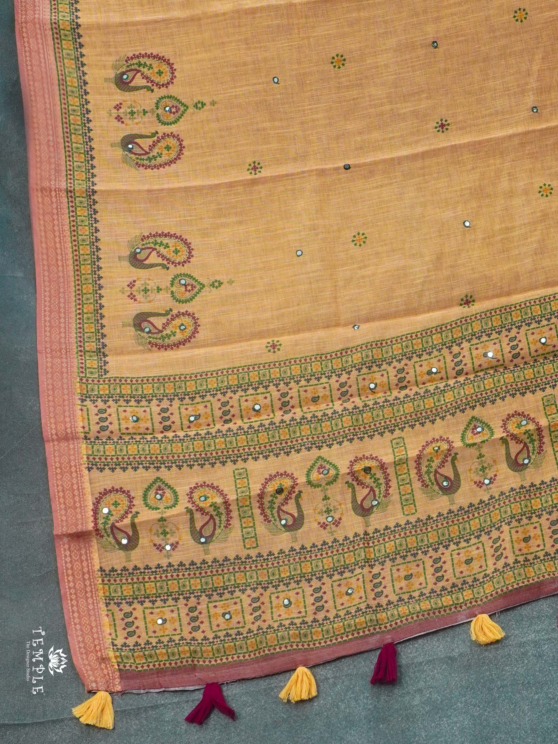 Chanderi Cotton Saree | TTDS2408