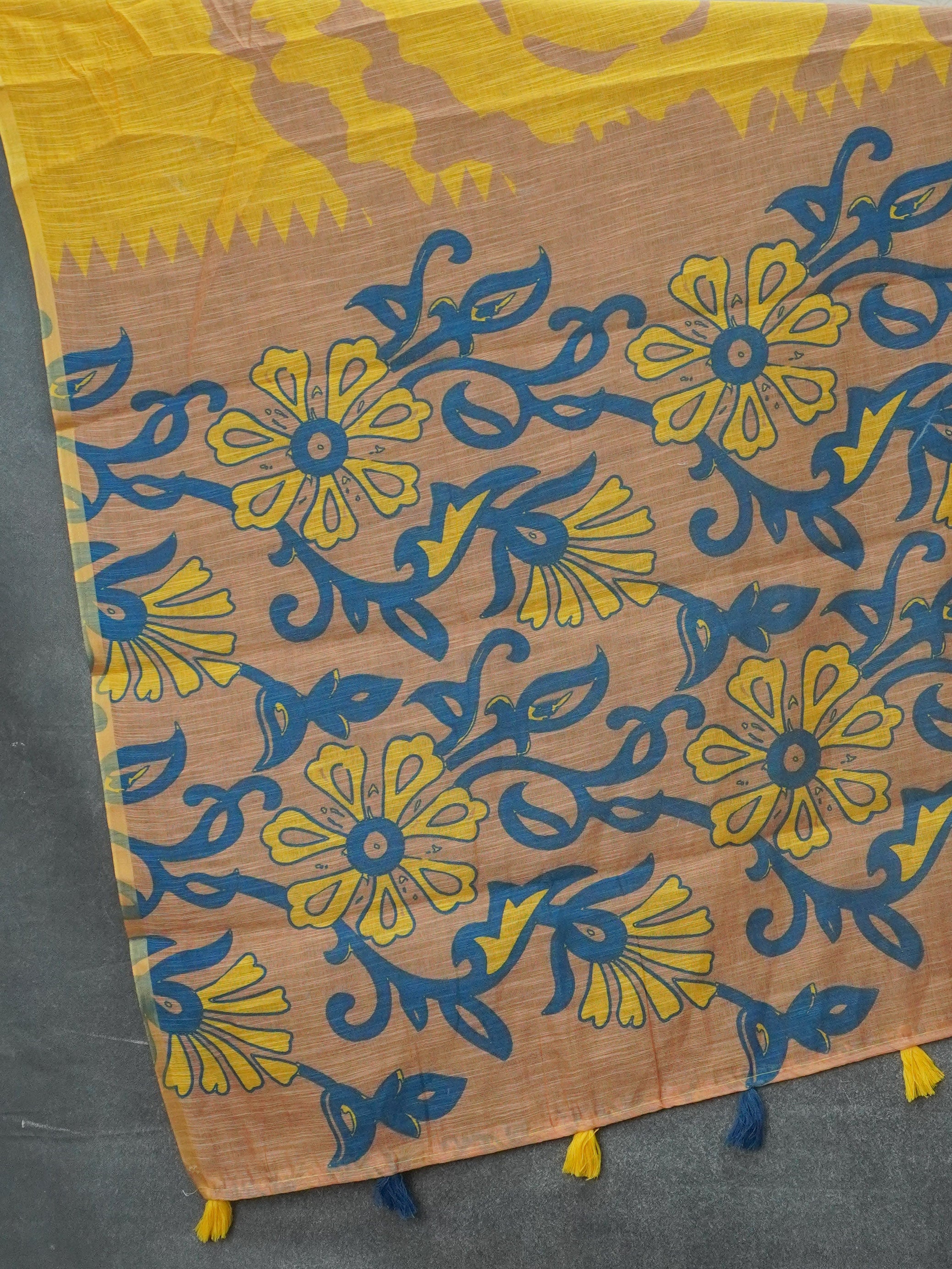 Chanderi Cotton Saree | TTDS3336