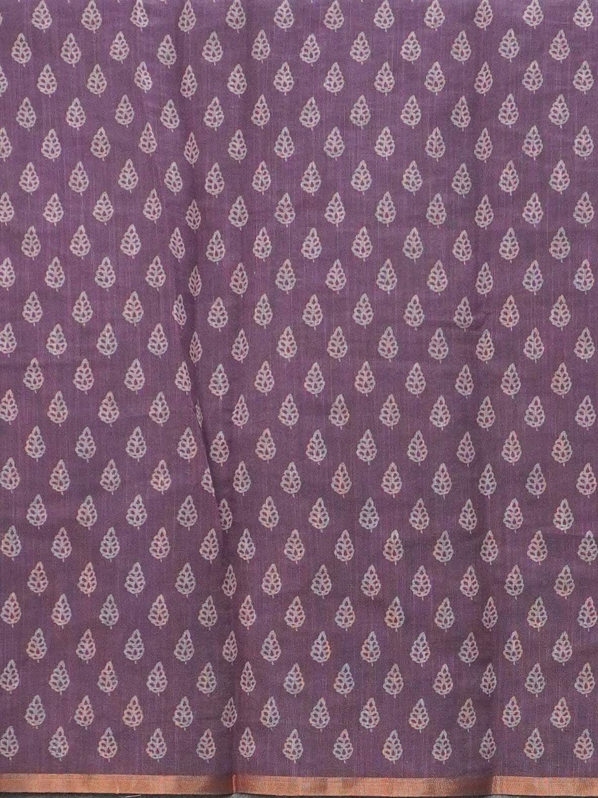 Linen Cotton Saree | TTDS3340