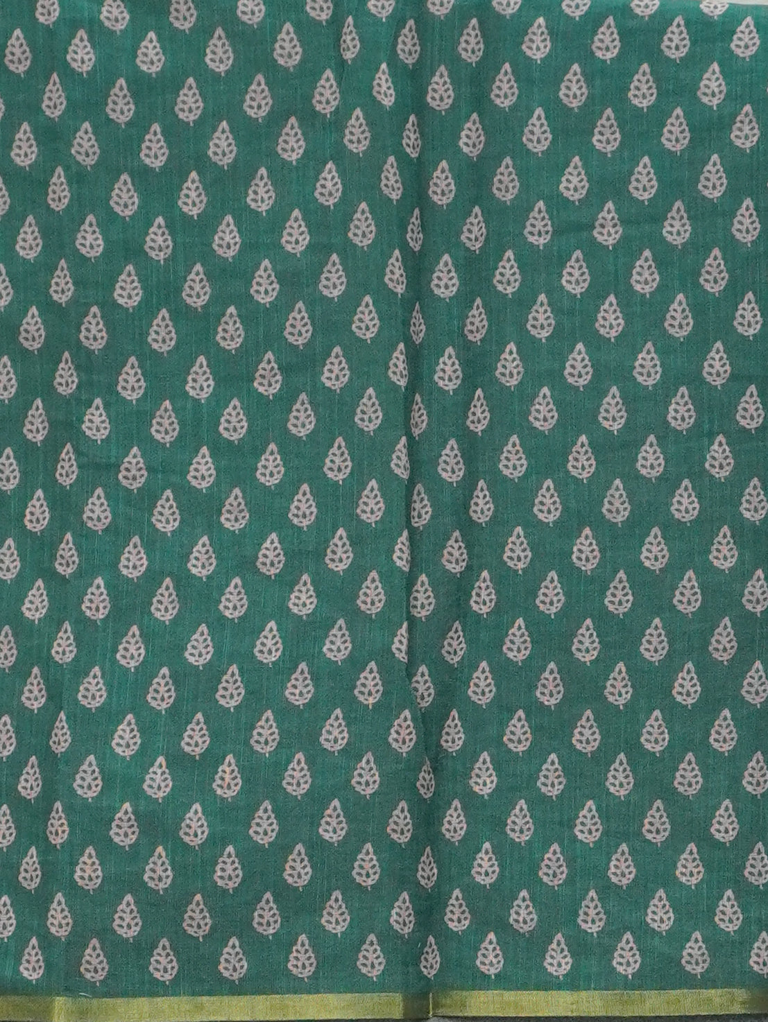 Linen Cotton Saree | TTDS3340