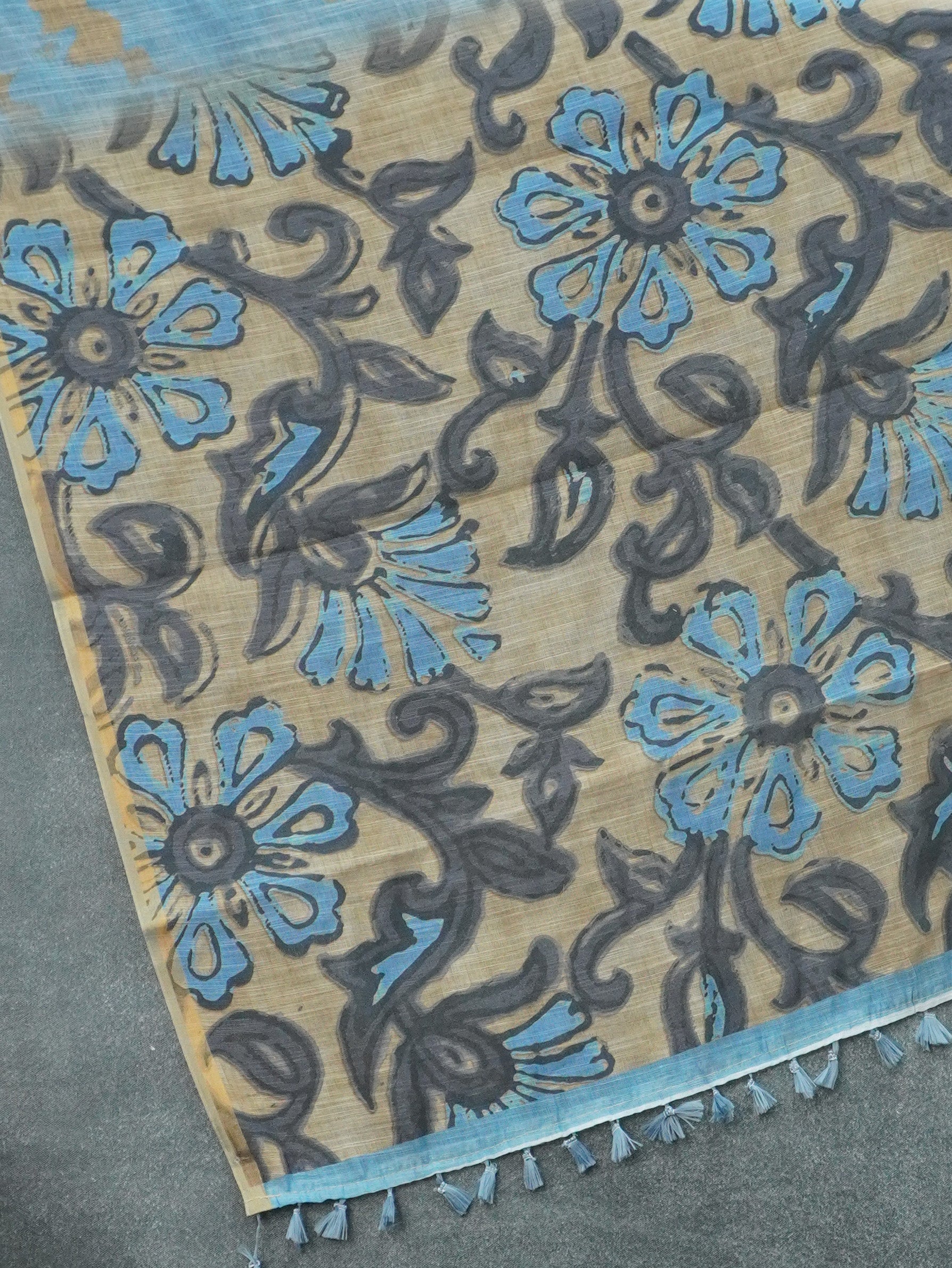 Chanderi Cotton Saree | TTDS3330
