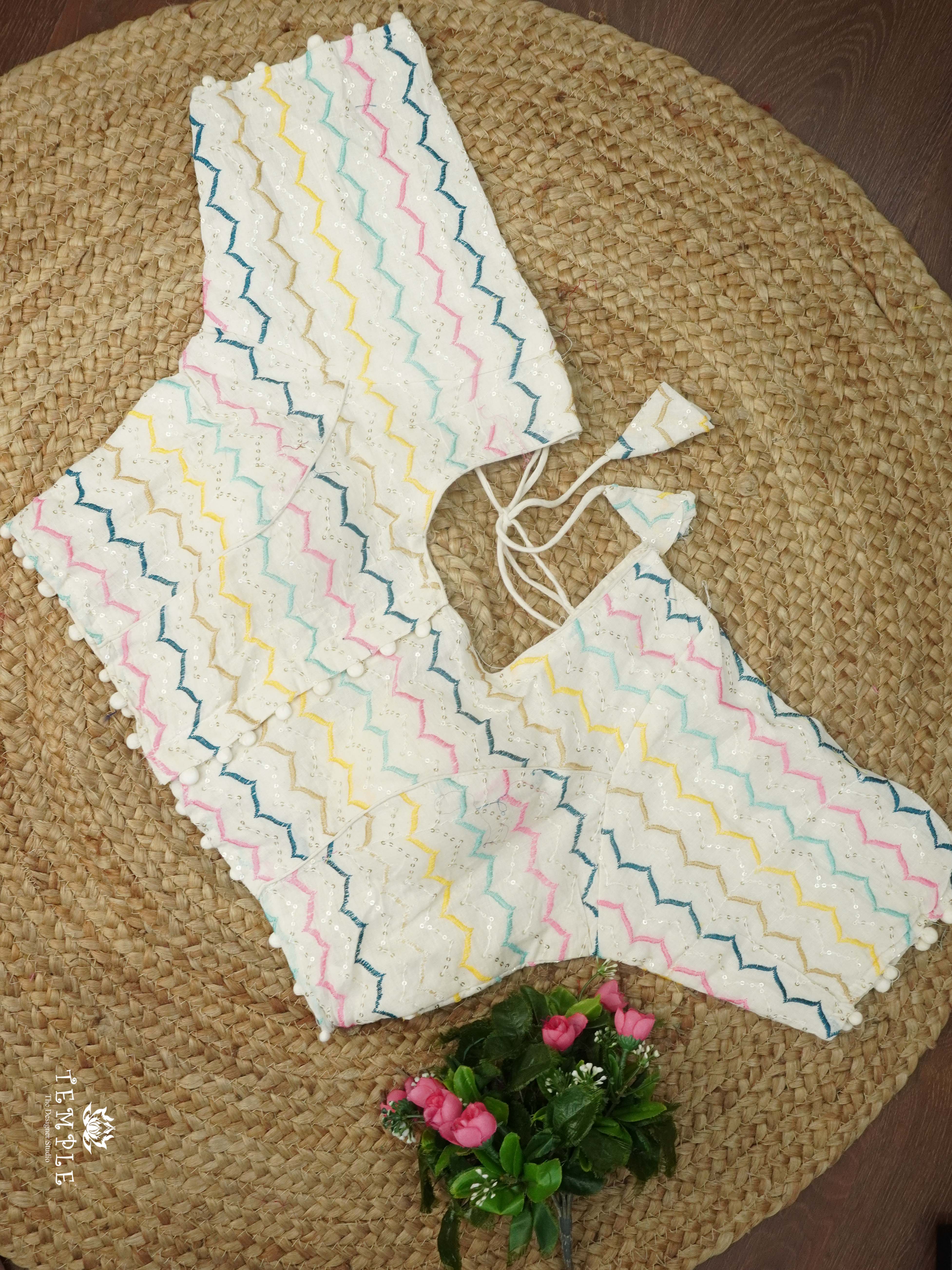 Pure Kadhi Readymade Blouse | TTDS2296