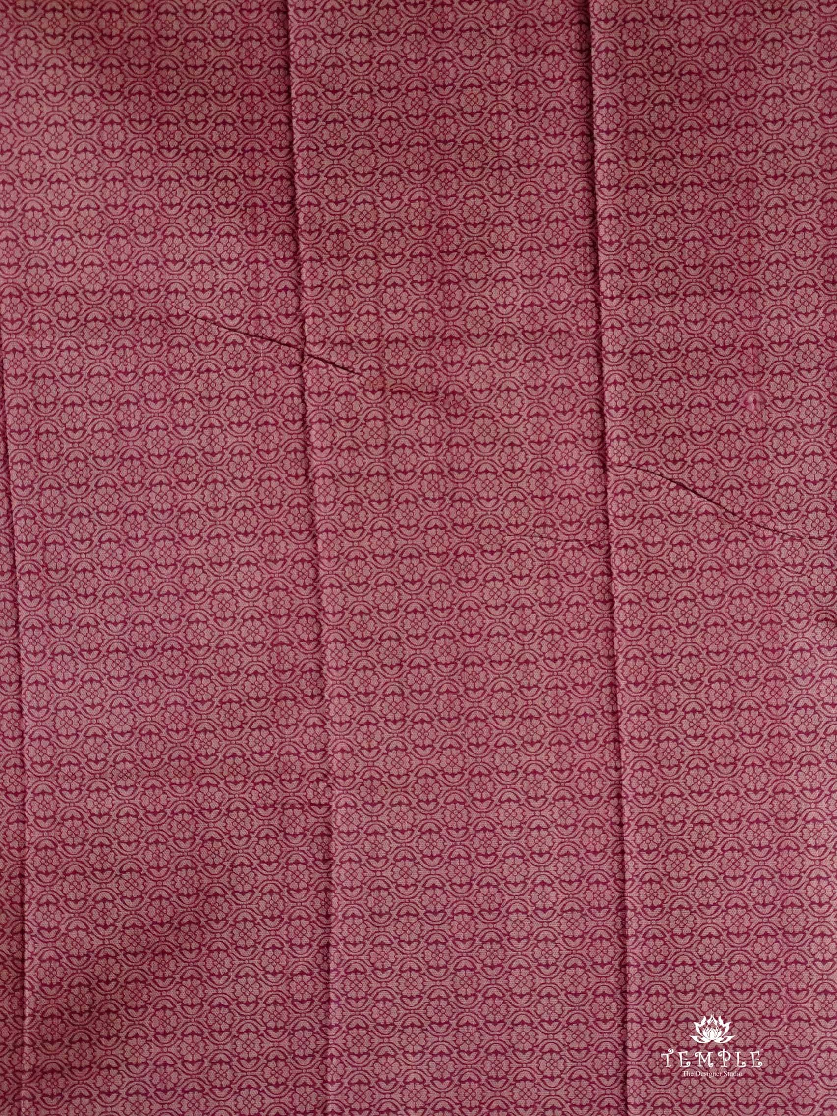 Printed Linen Cotton Saree | TTDS1955