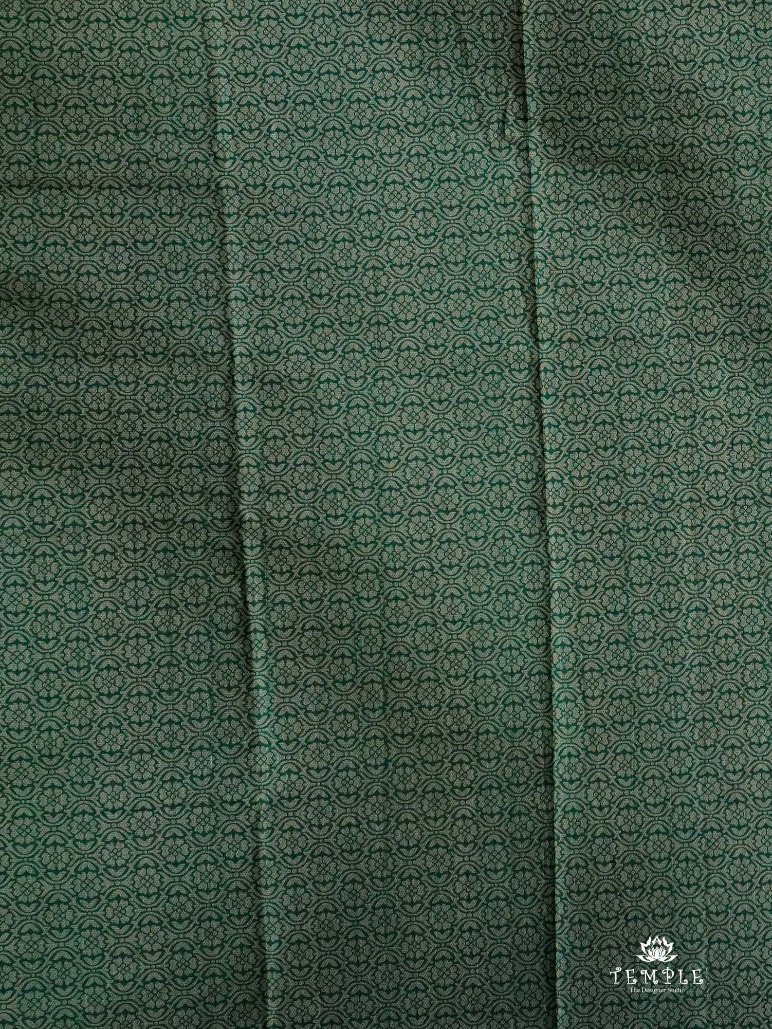 Printed Linen Cotton Saree | TTDS1955