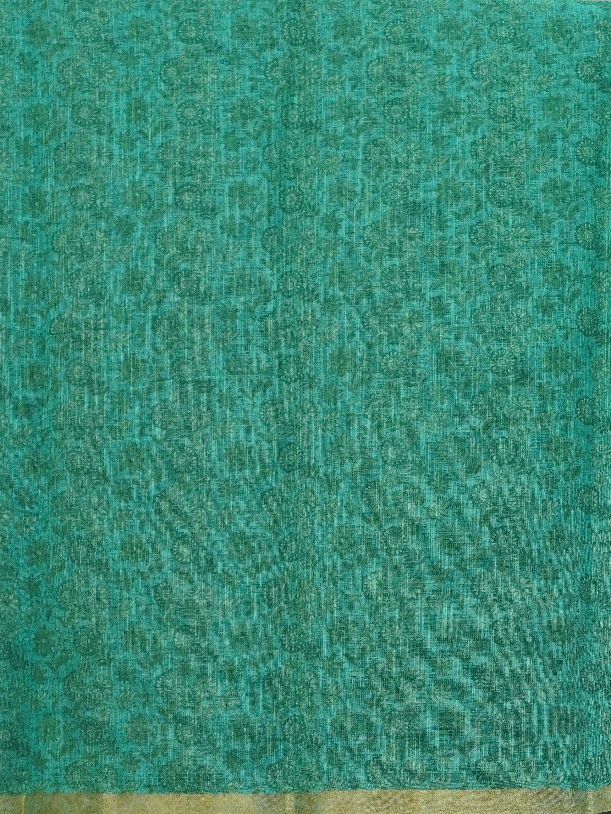 Linen Cotton Saree | TTDS3347