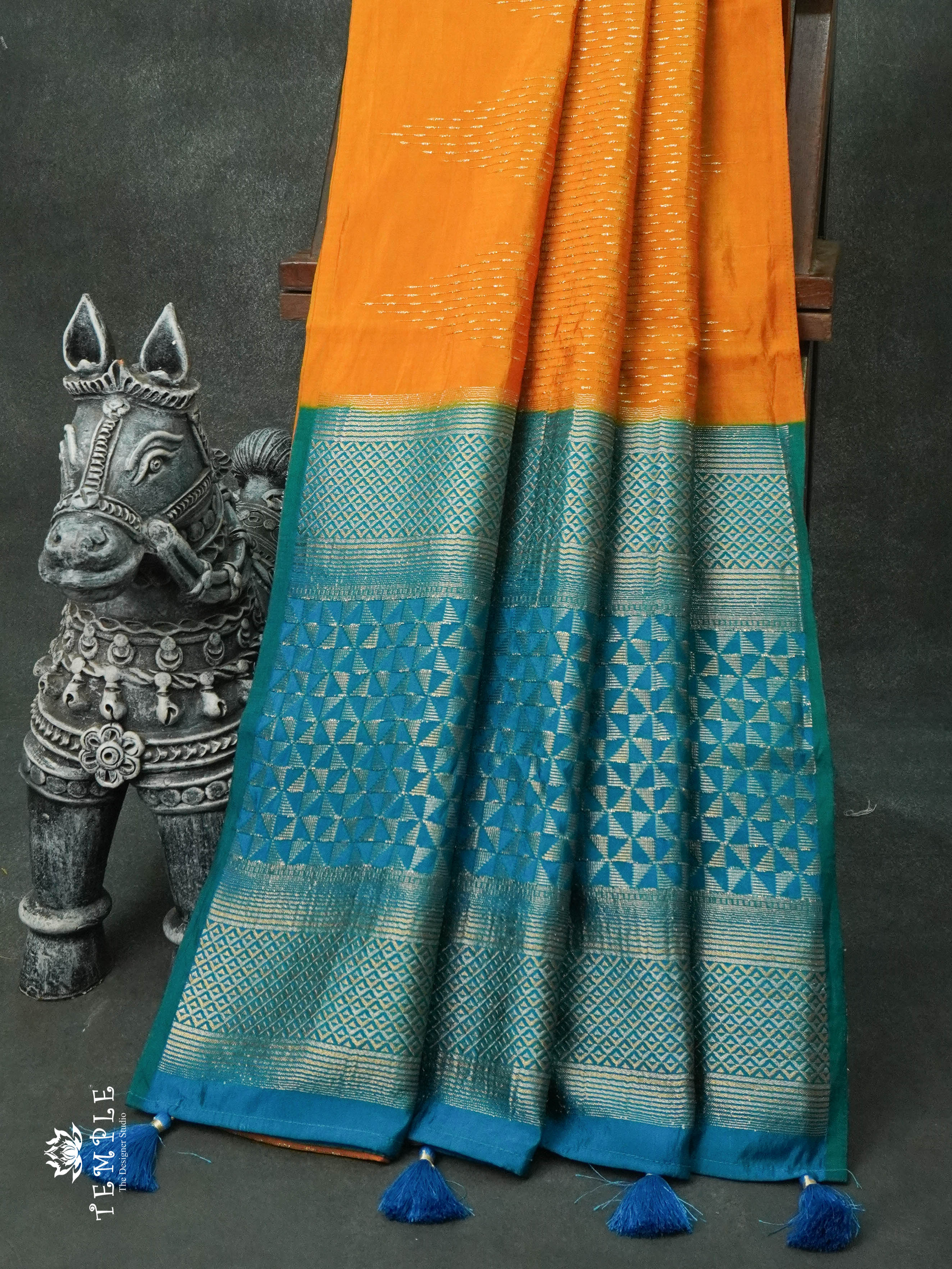 Apoorva Silk Saree(Yellow) | TTDS1068 | Sparkling Deals