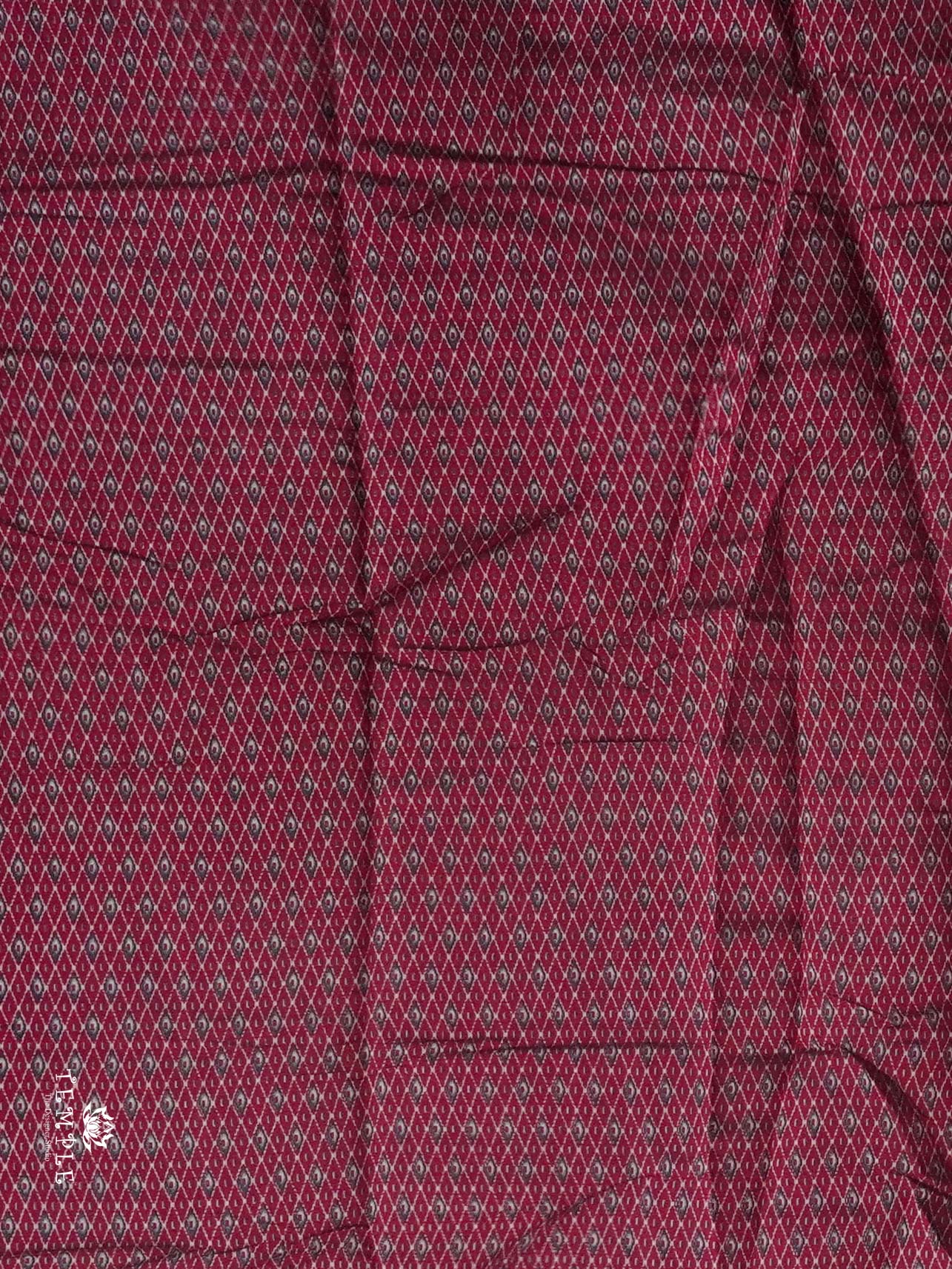 Leheriya Pattern Mangalagiri Cotton Saree | TTDS2423