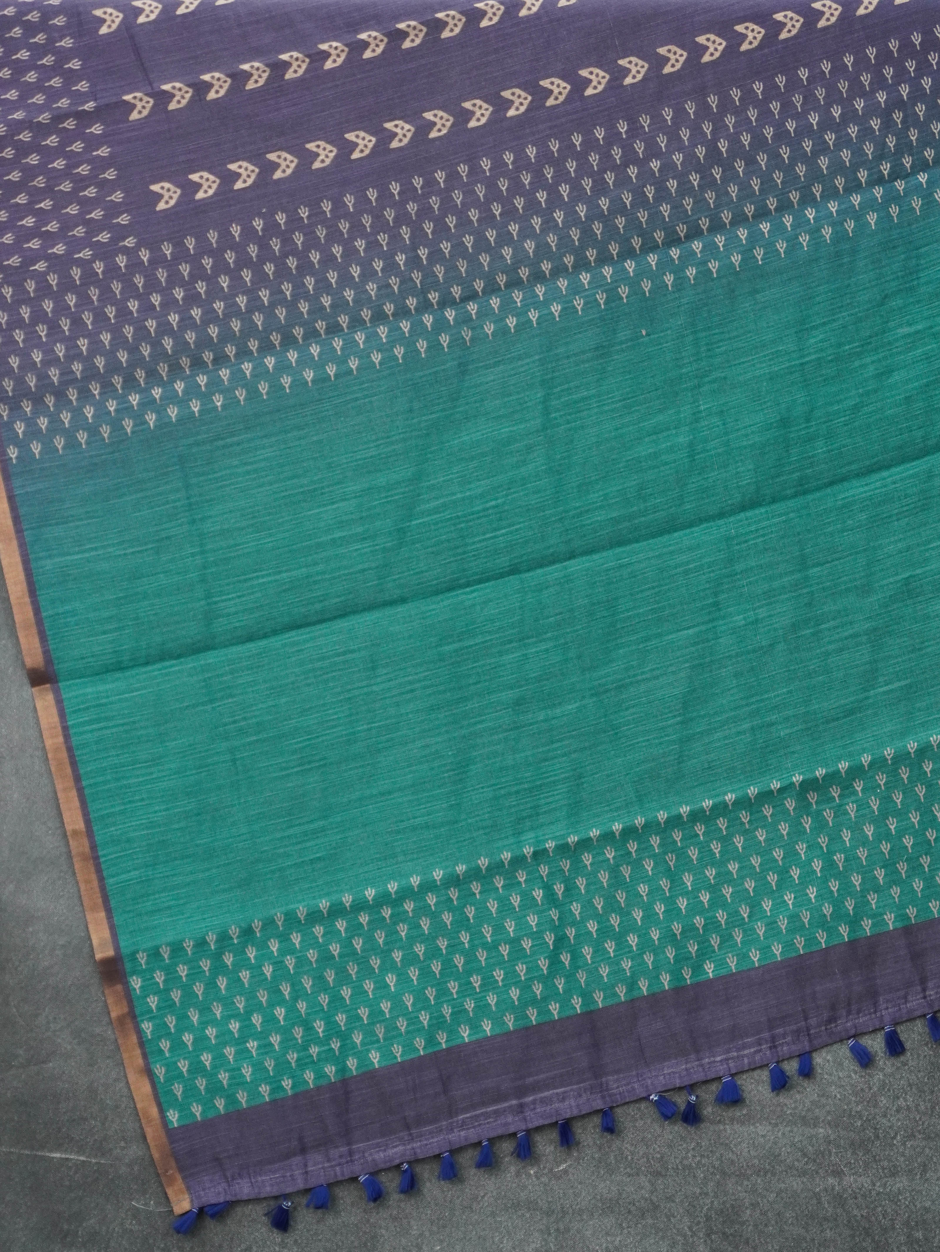 Linen Cotton Saree | TTDS3341