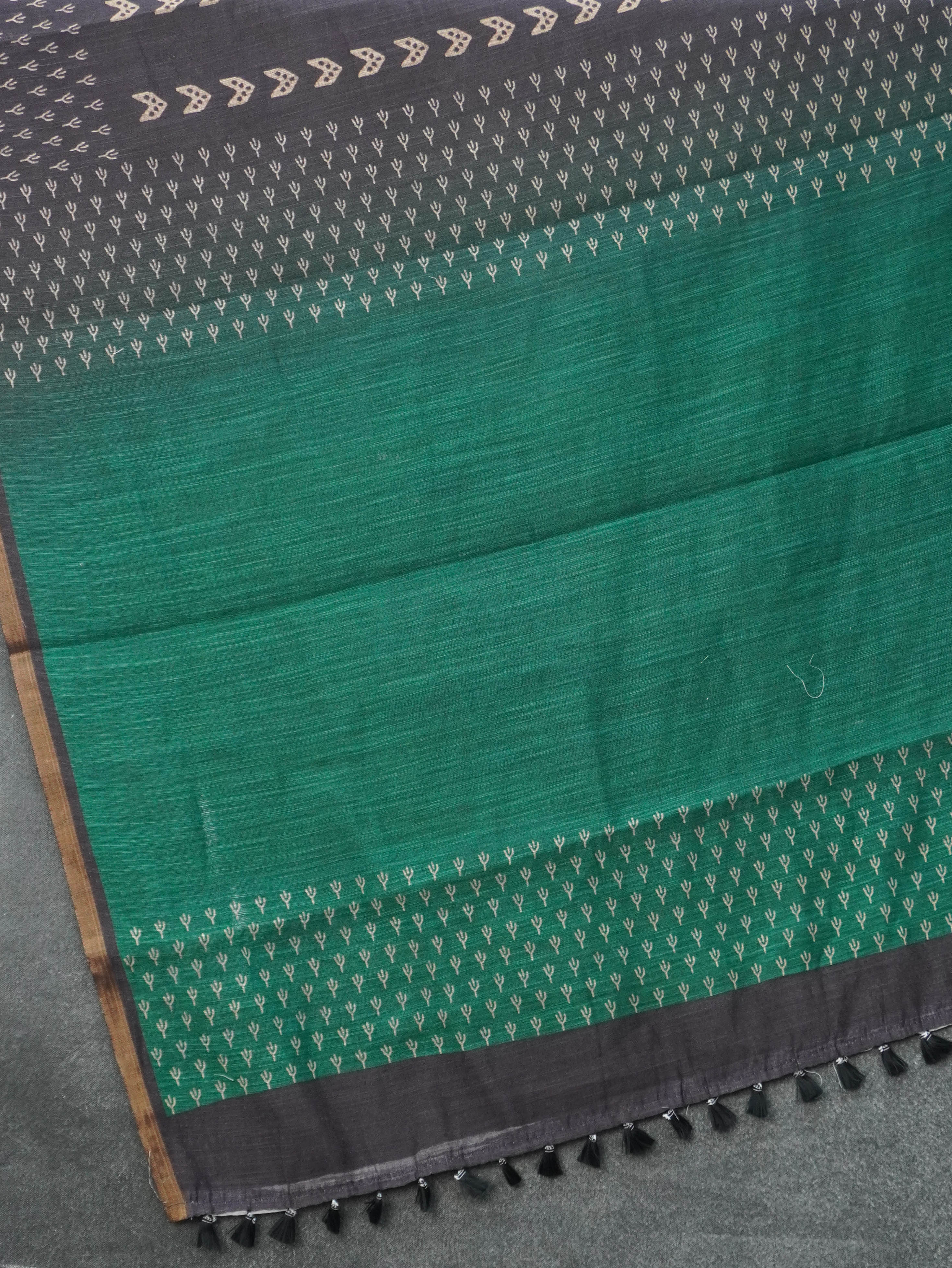 Linen Cotton Saree | TTDS3341