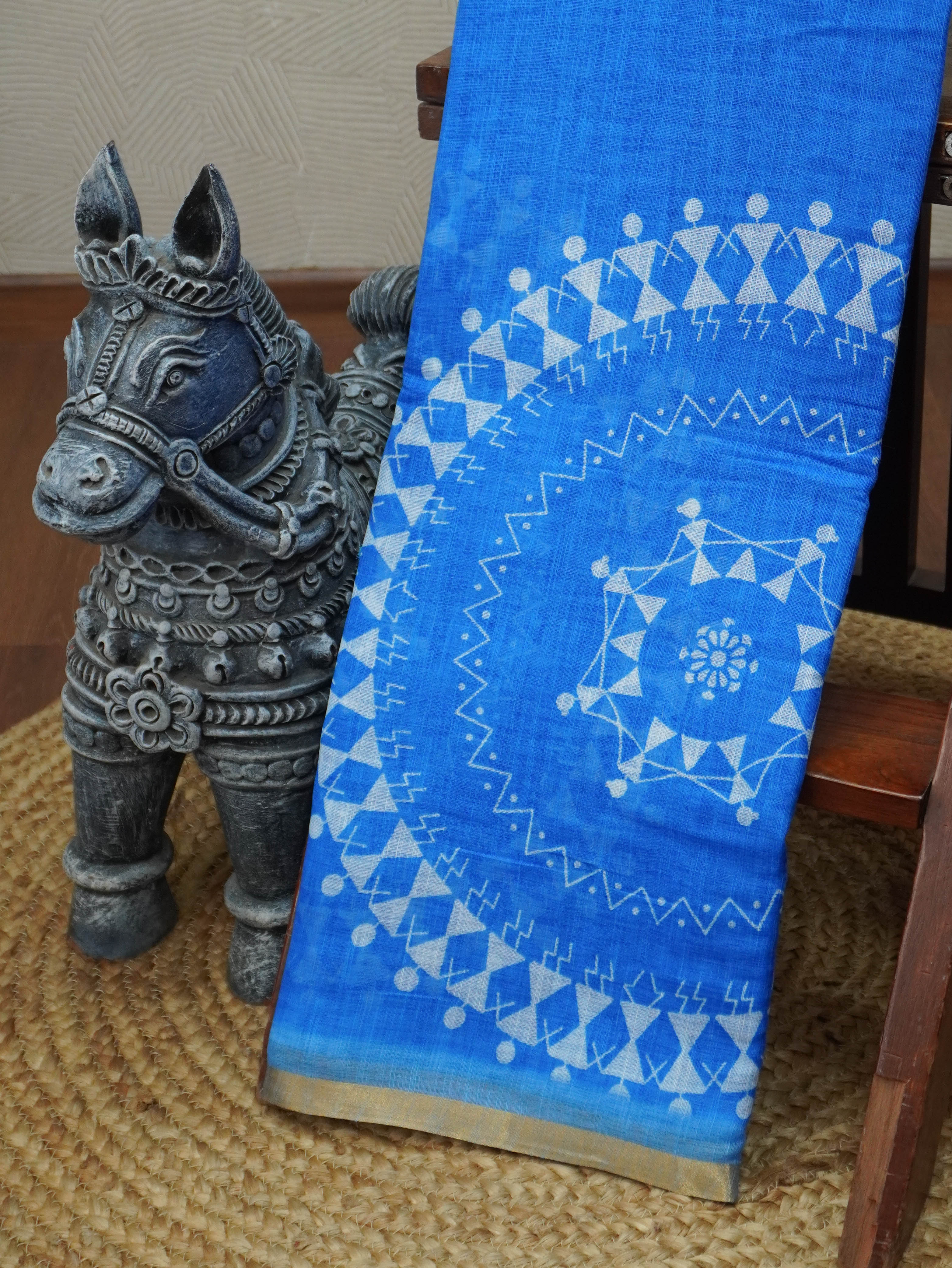 Chanderi Cotton Saree | TTDS3337