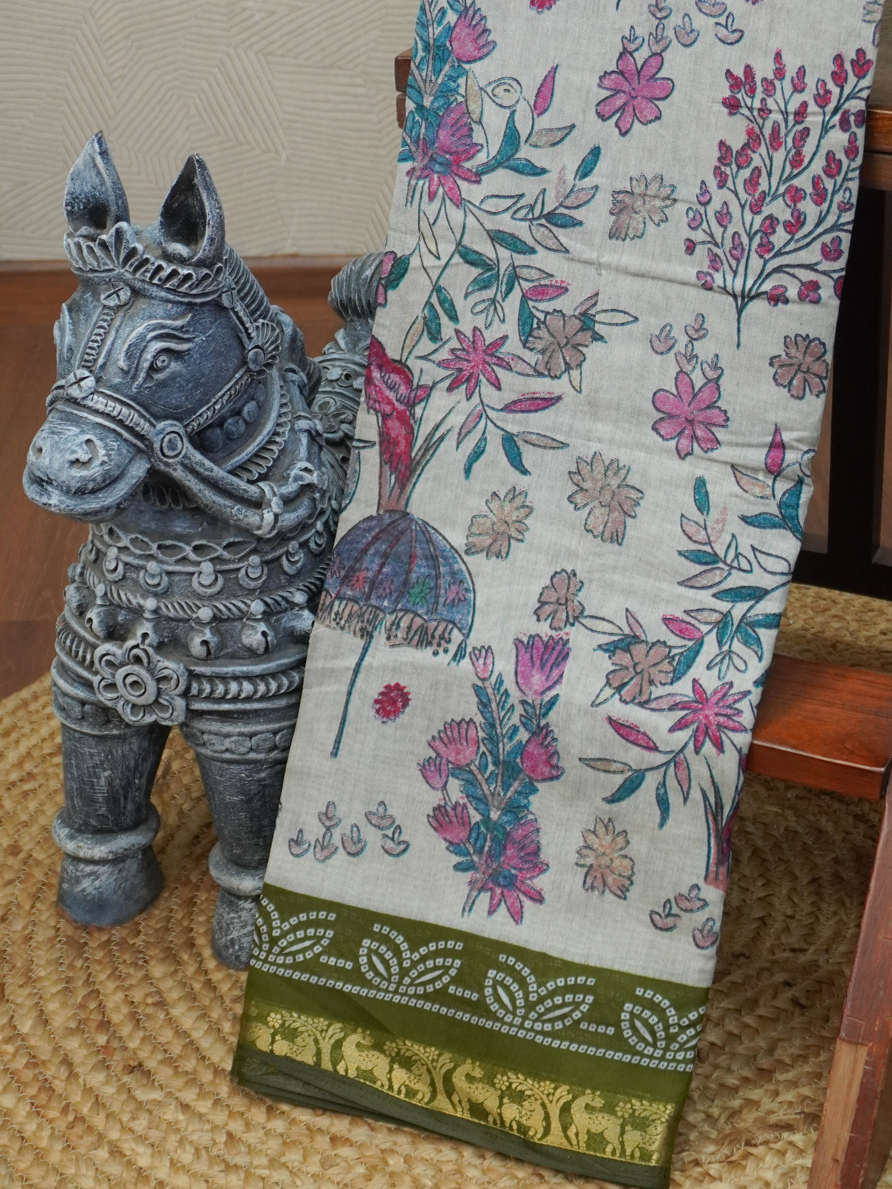 Mangalagiri Cotton Saree | TTDS3352