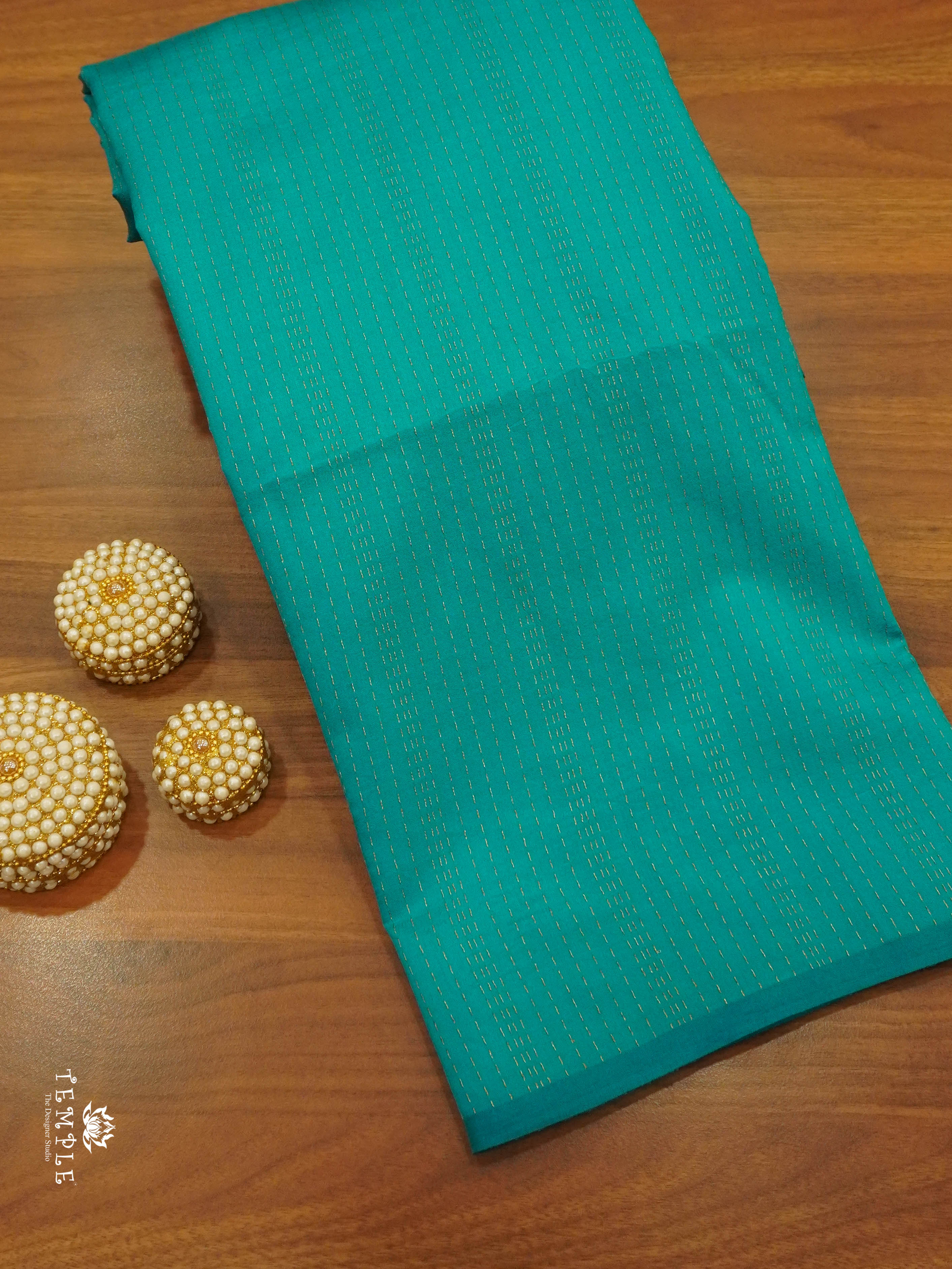 Apoorva Silk Saree(Rama Blue) | TTDS1462