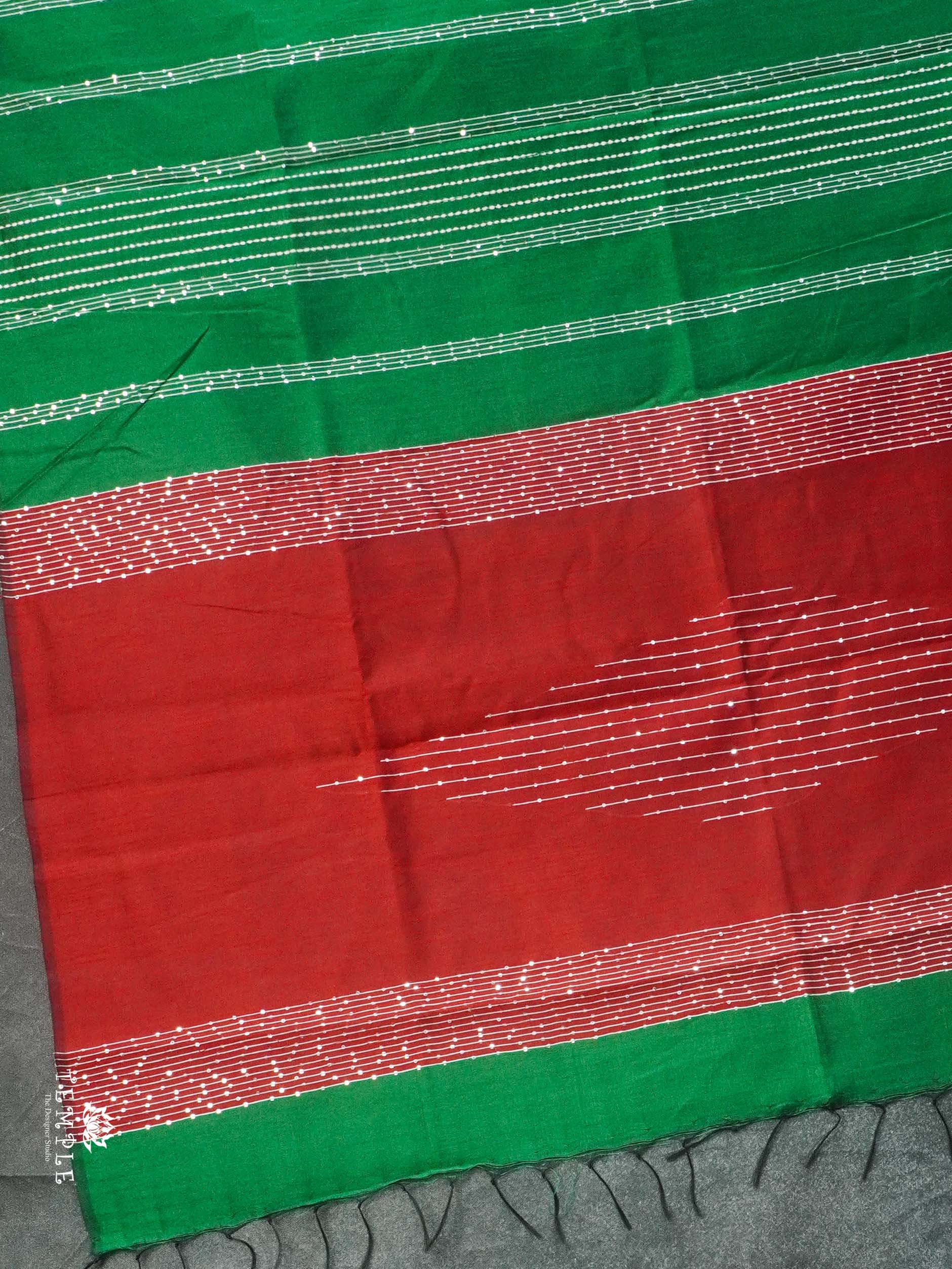 Raw Silk Saree with sequins Work | TTDS2100