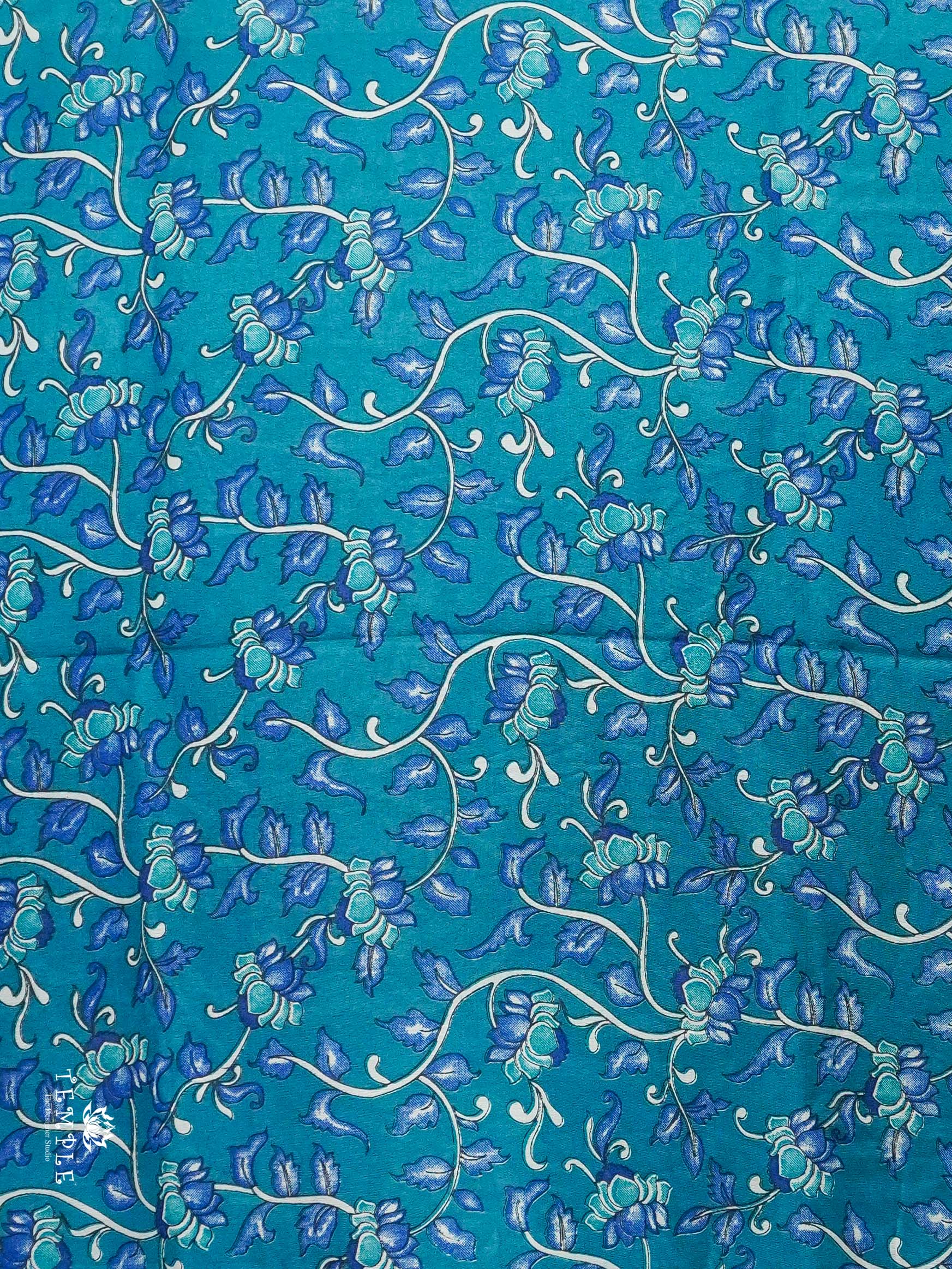 Printed Cotton Saree | TTDS1982