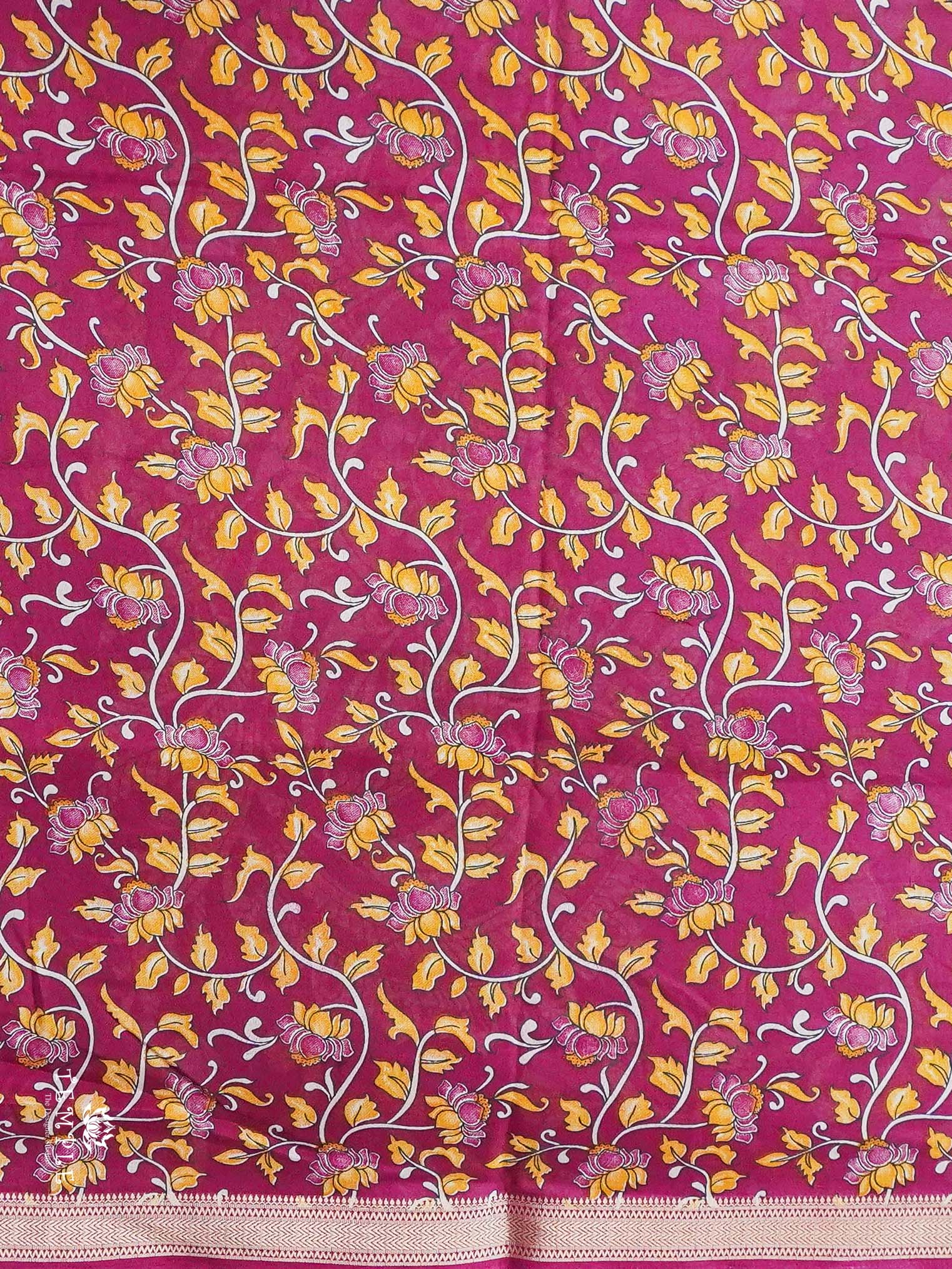 Printed Cotton Saree | TTDS1982