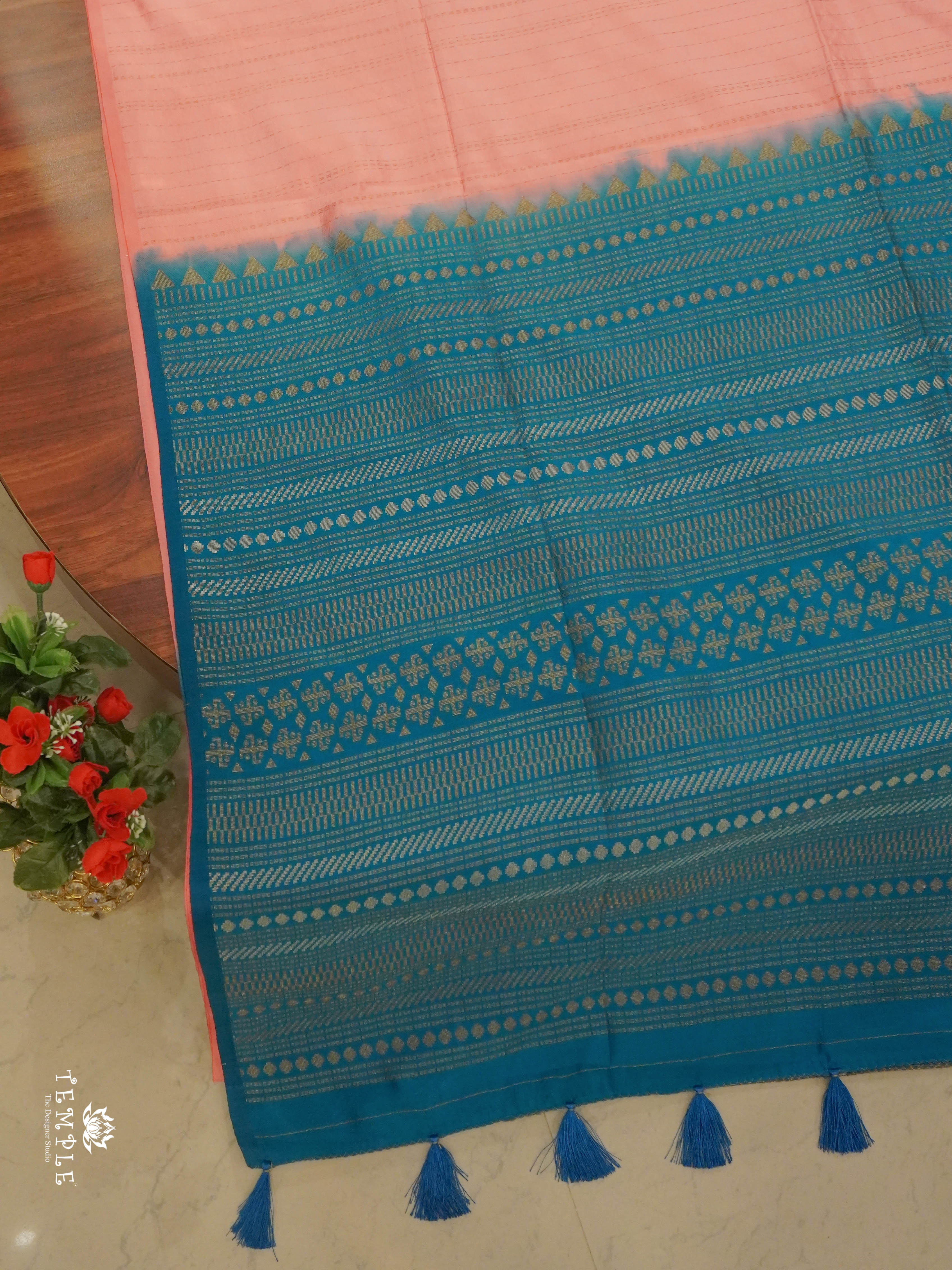 Apoorva Silk Saree(Lotus Pink) | TTDS1462