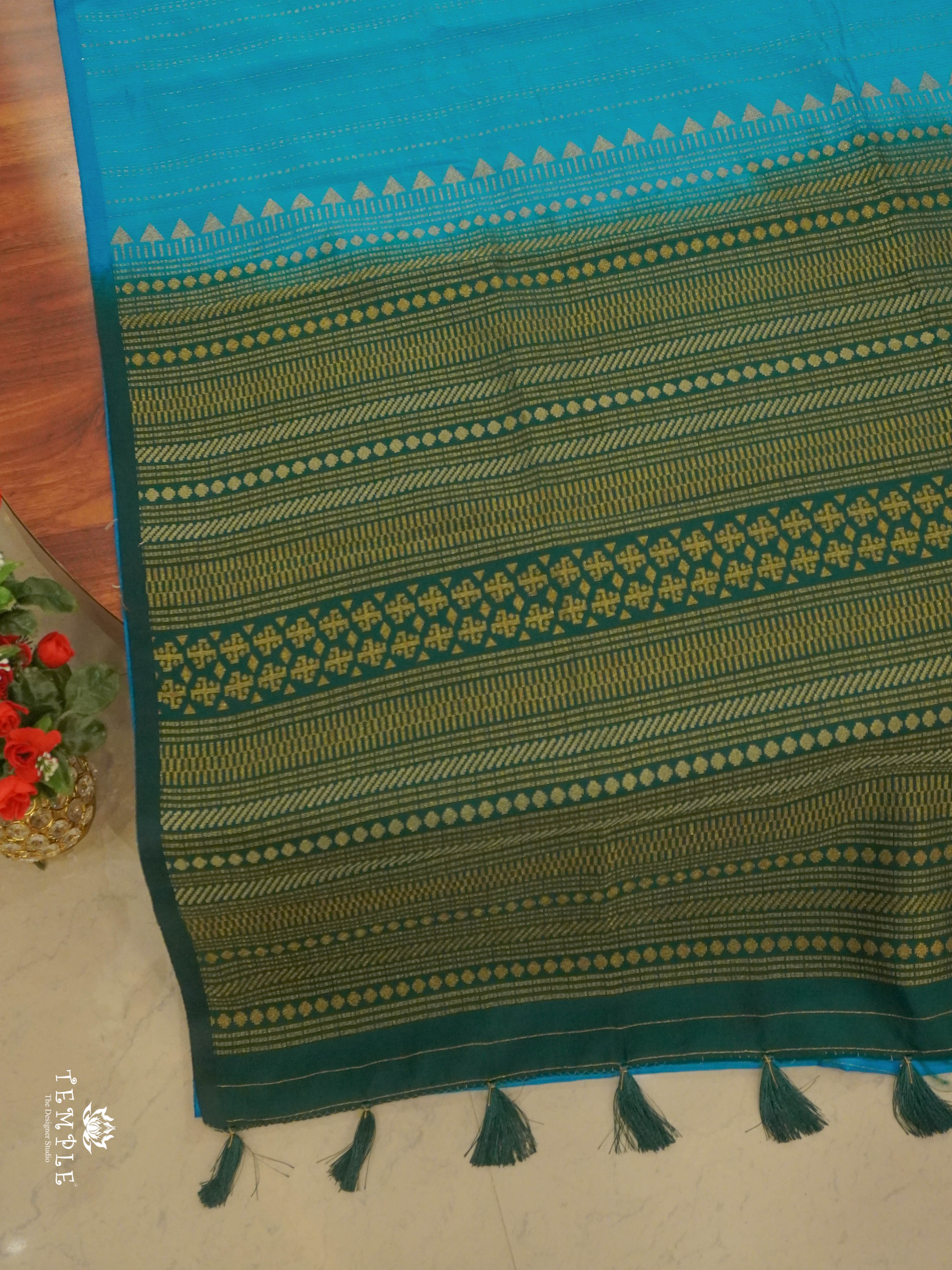 Apoorva Silk Saree(Blue) | TTDS1462