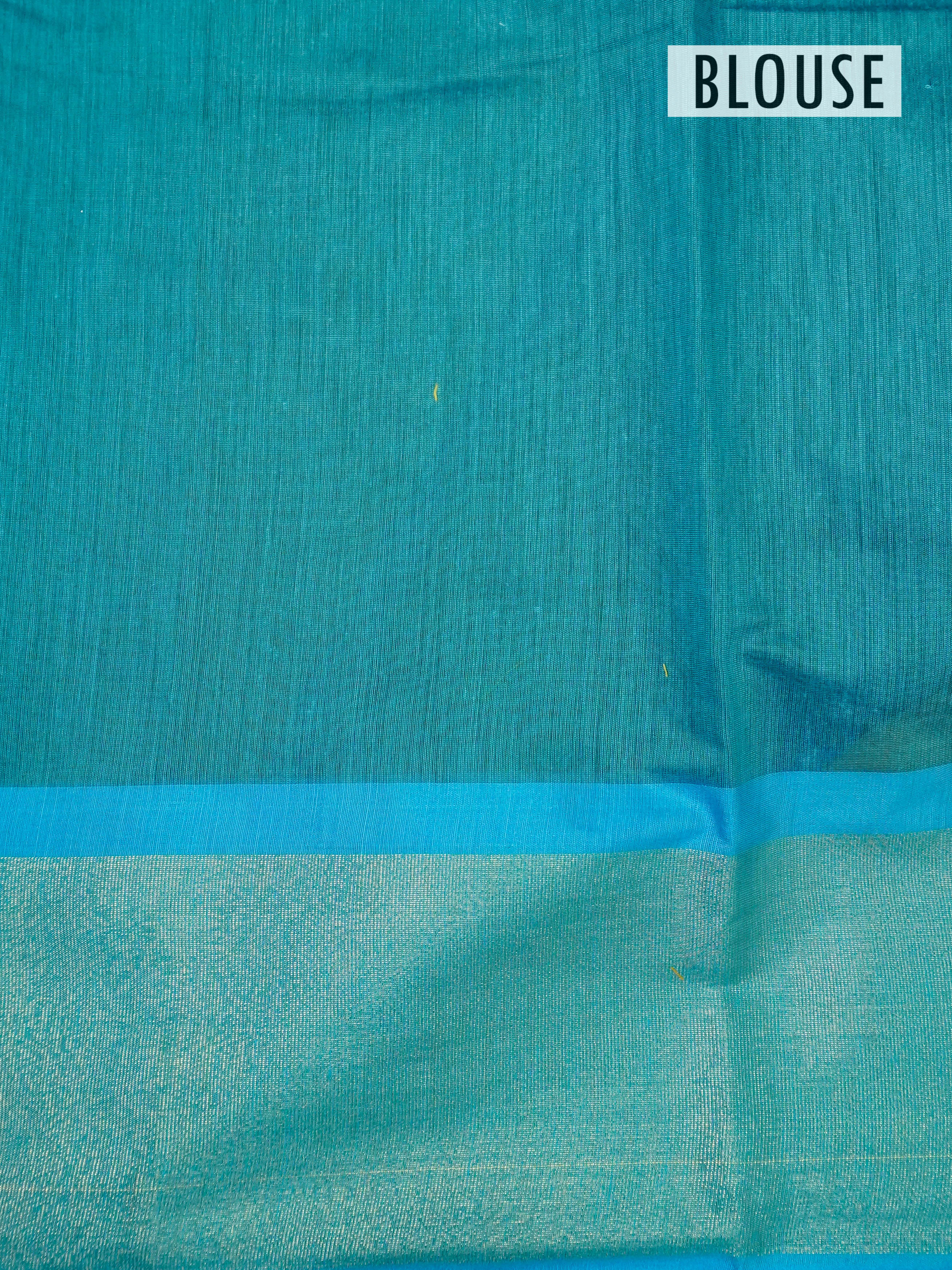Ikkat Pochampally Cotton Silk Saree | TTDS480