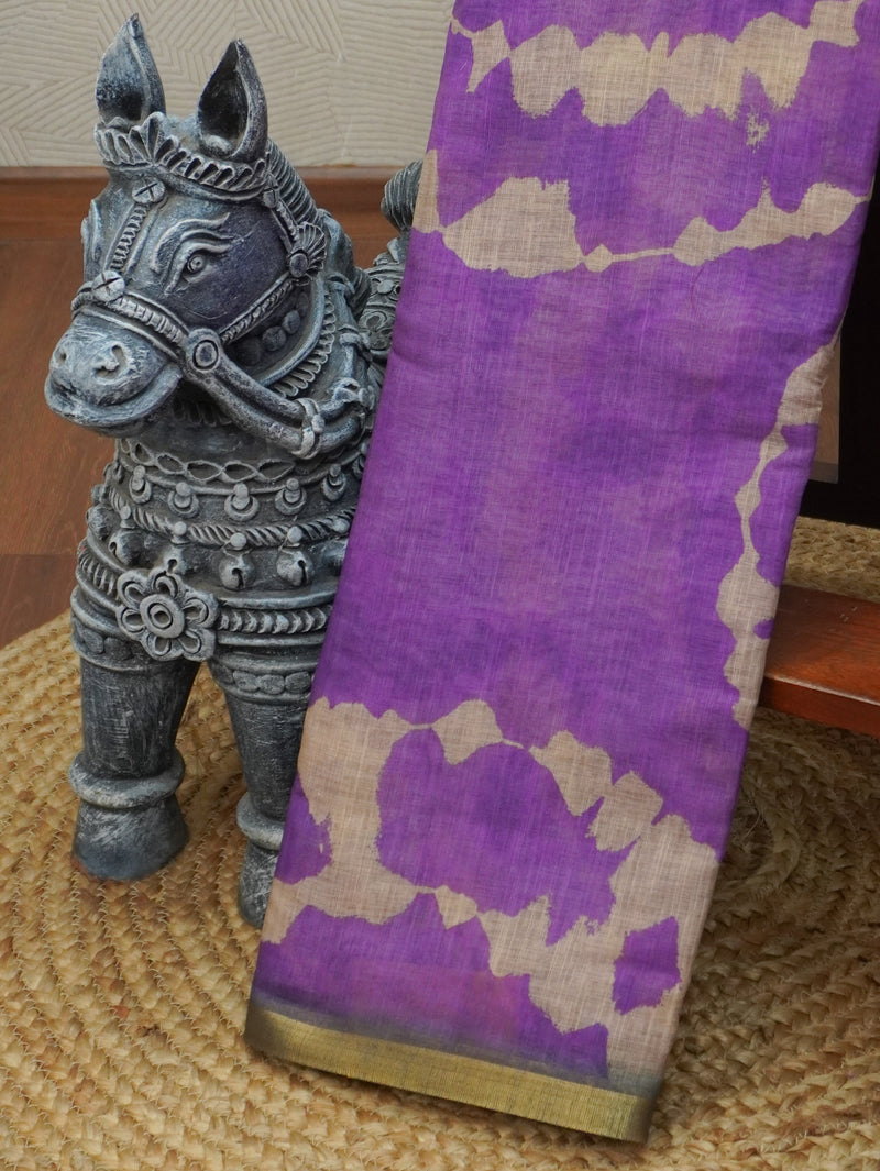 Chanderi Cotton Saree | TTDS3343