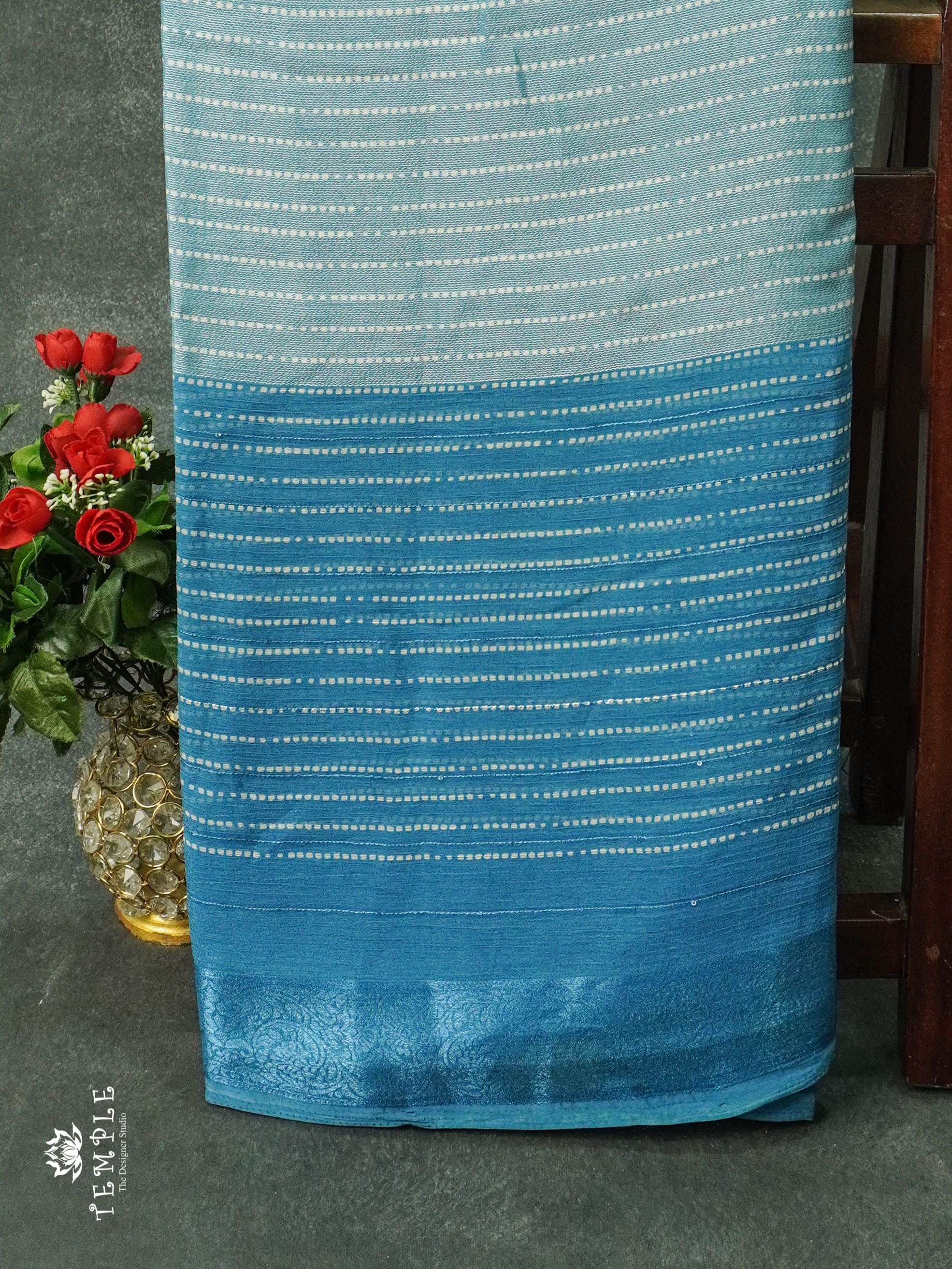 Printed Brasso Saree | TTDS1078