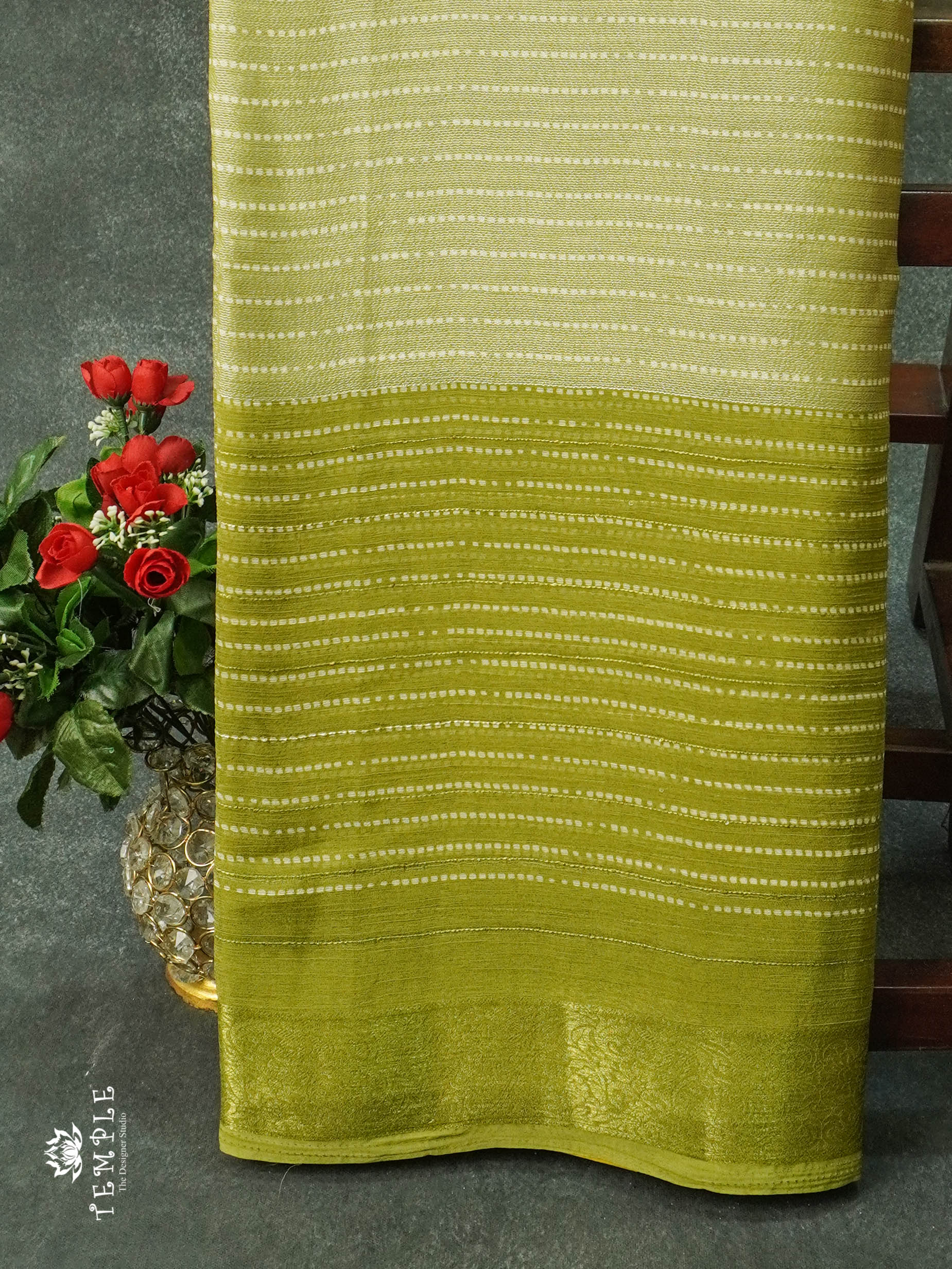 Printed Brasso Saree | TTDS1078