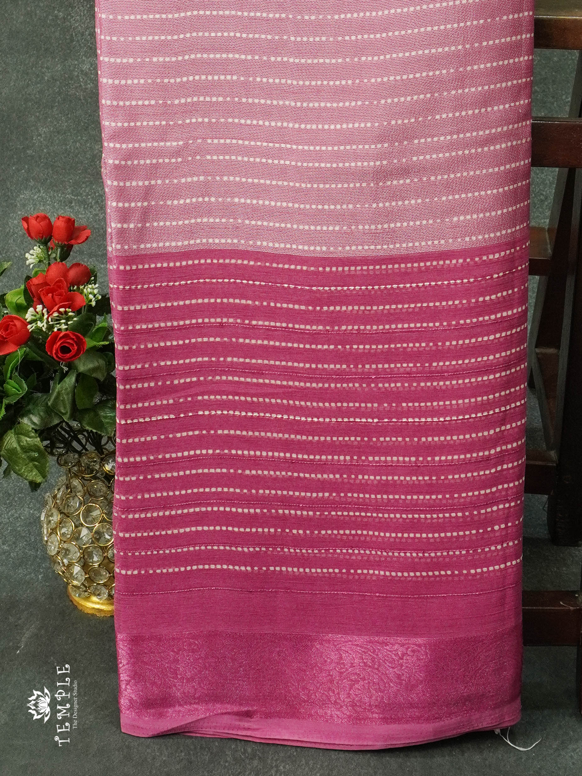 Printed Brasso Saree | TTDS1078