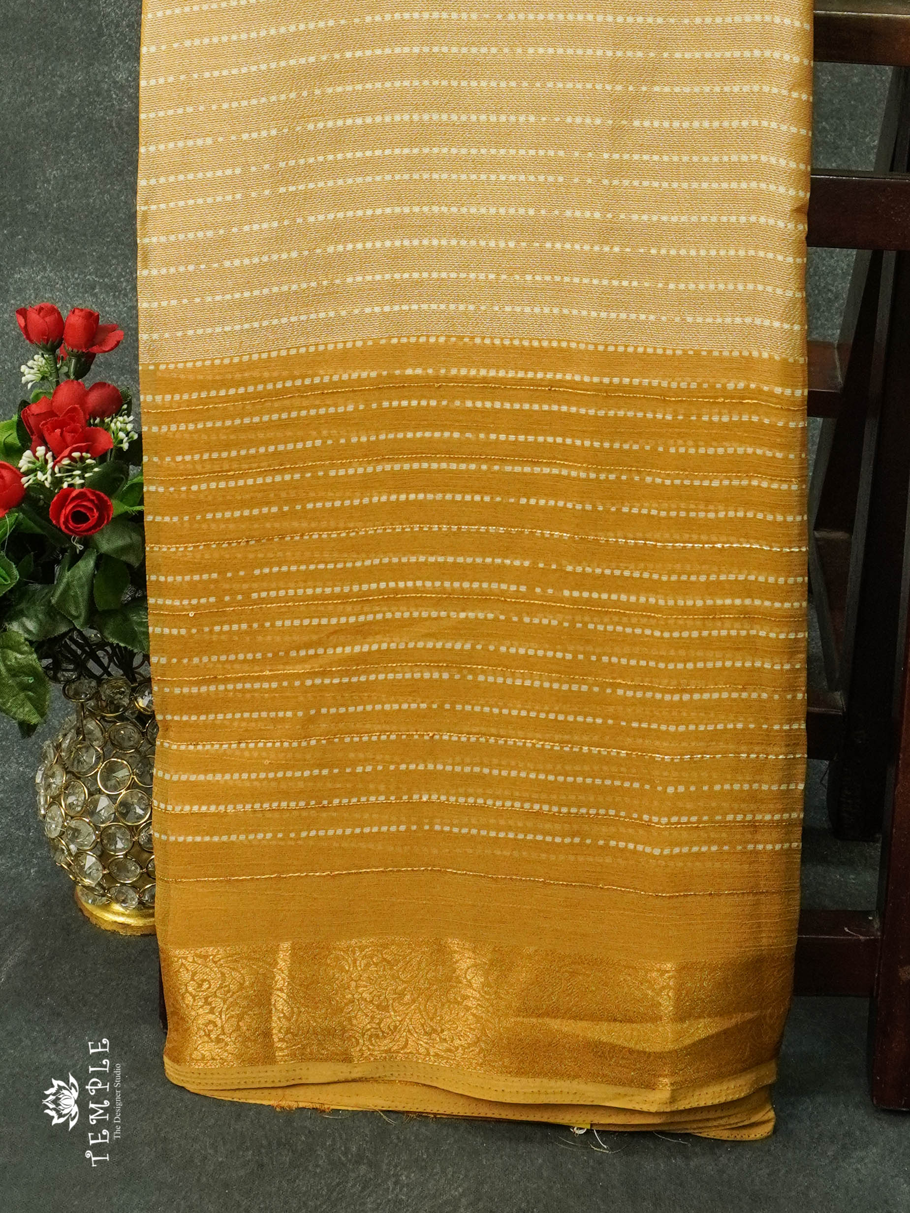 Printed Brasso Saree | TTDS1078