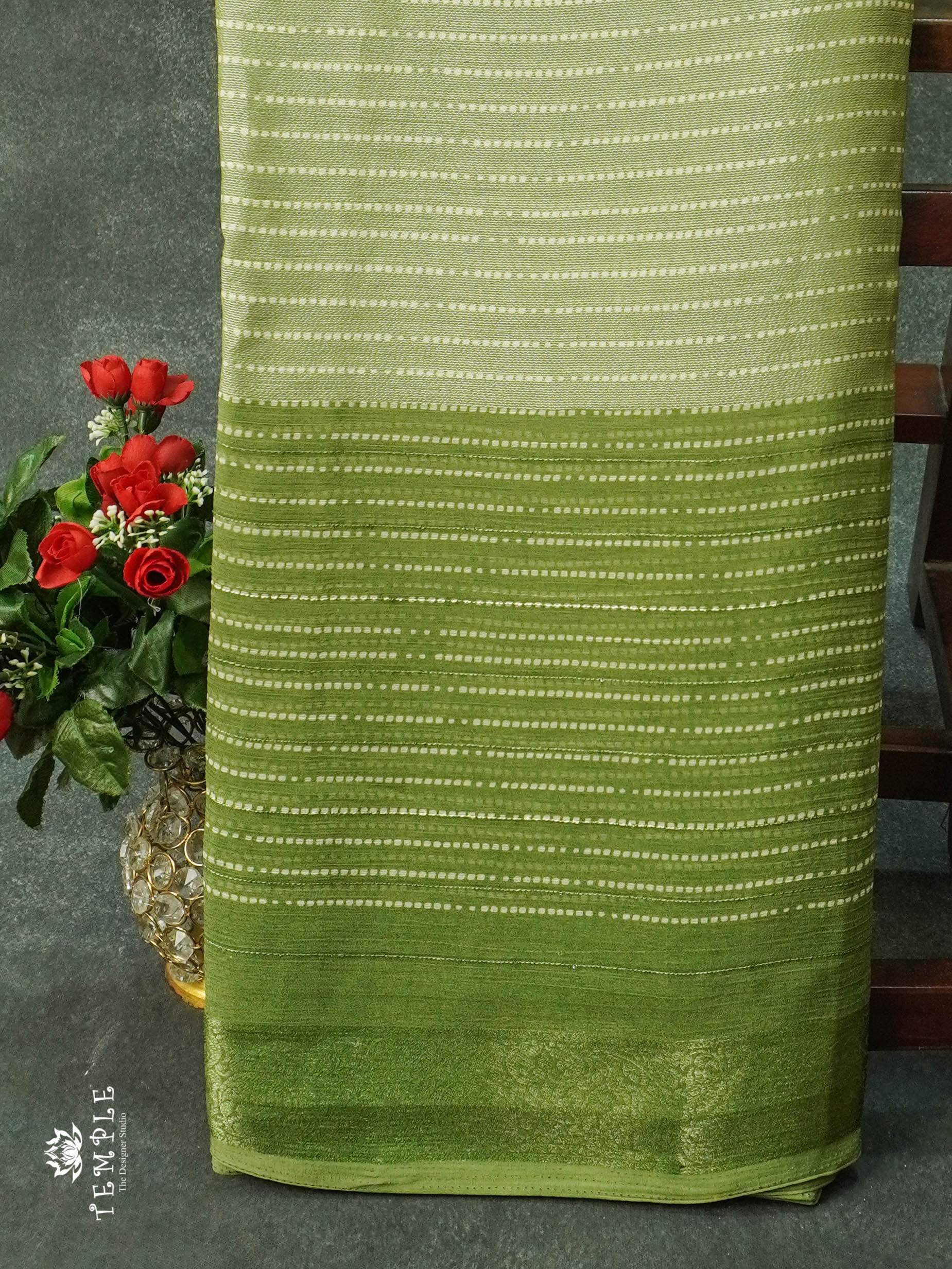 Printed Brasso Saree | TTDS1078