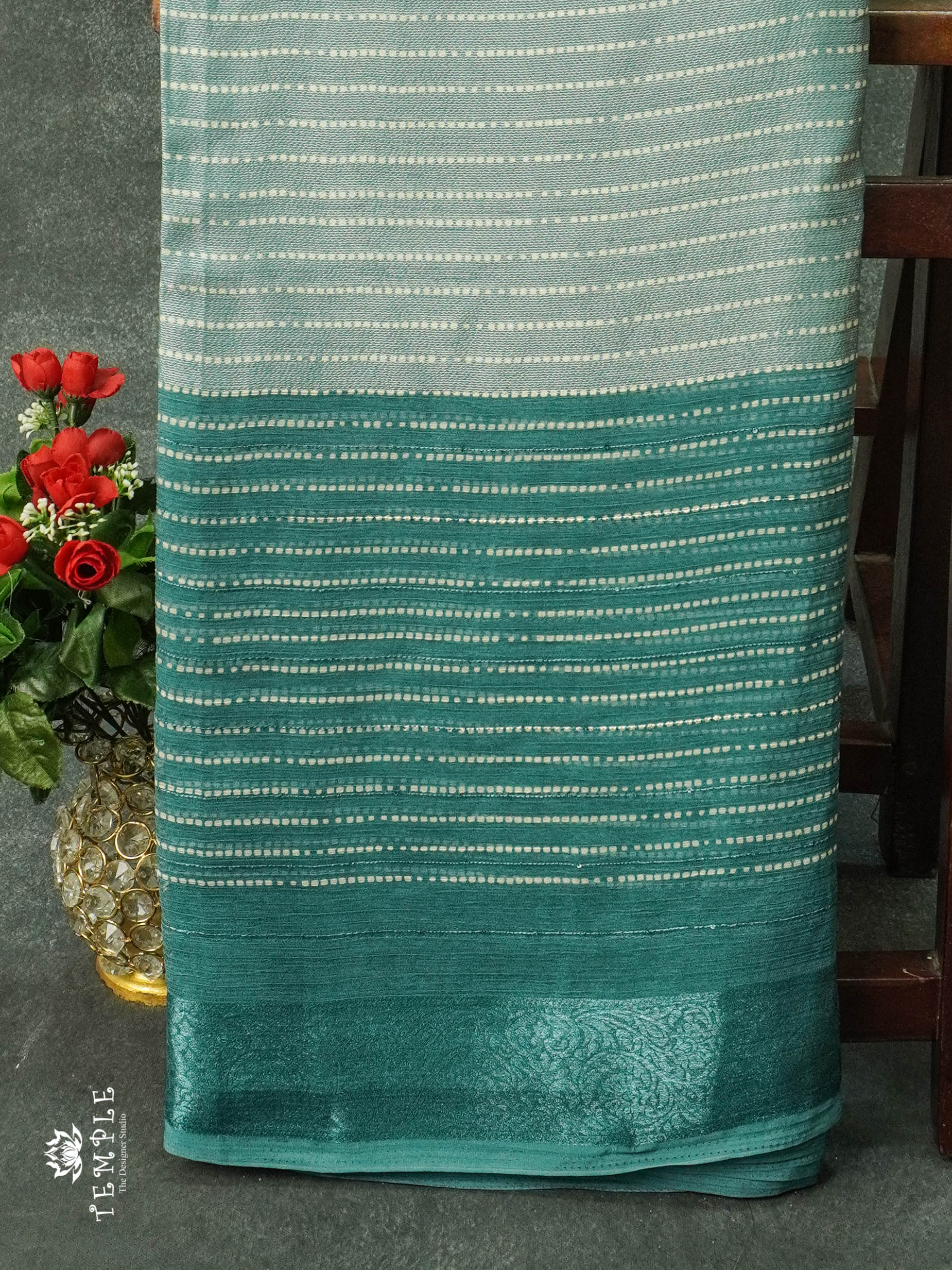 Printed Brasso Saree | TTDS1078