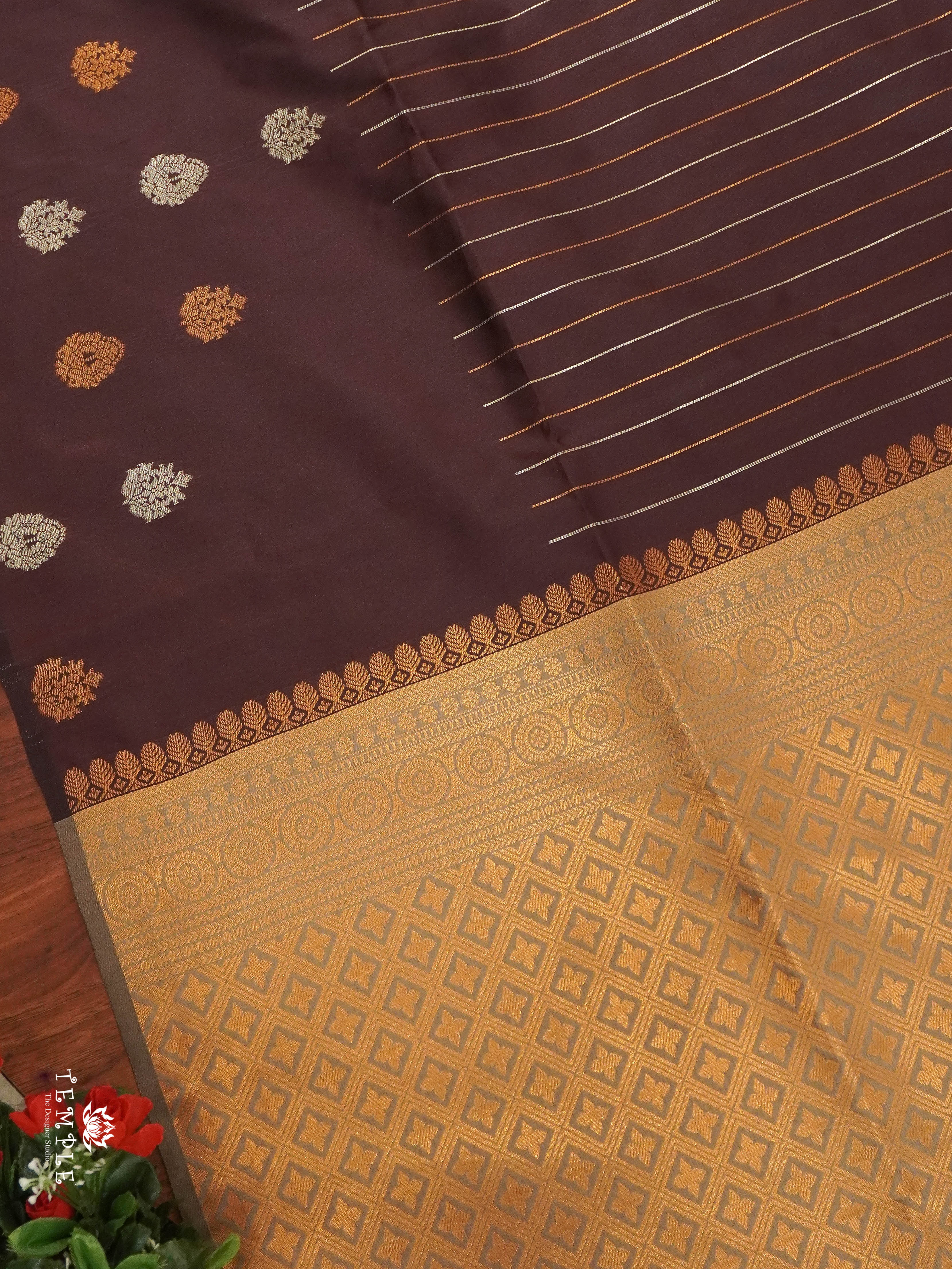 Soft Silk Sarees ( Coffee Brown ) | TTDS1459 | PRE BOOKING