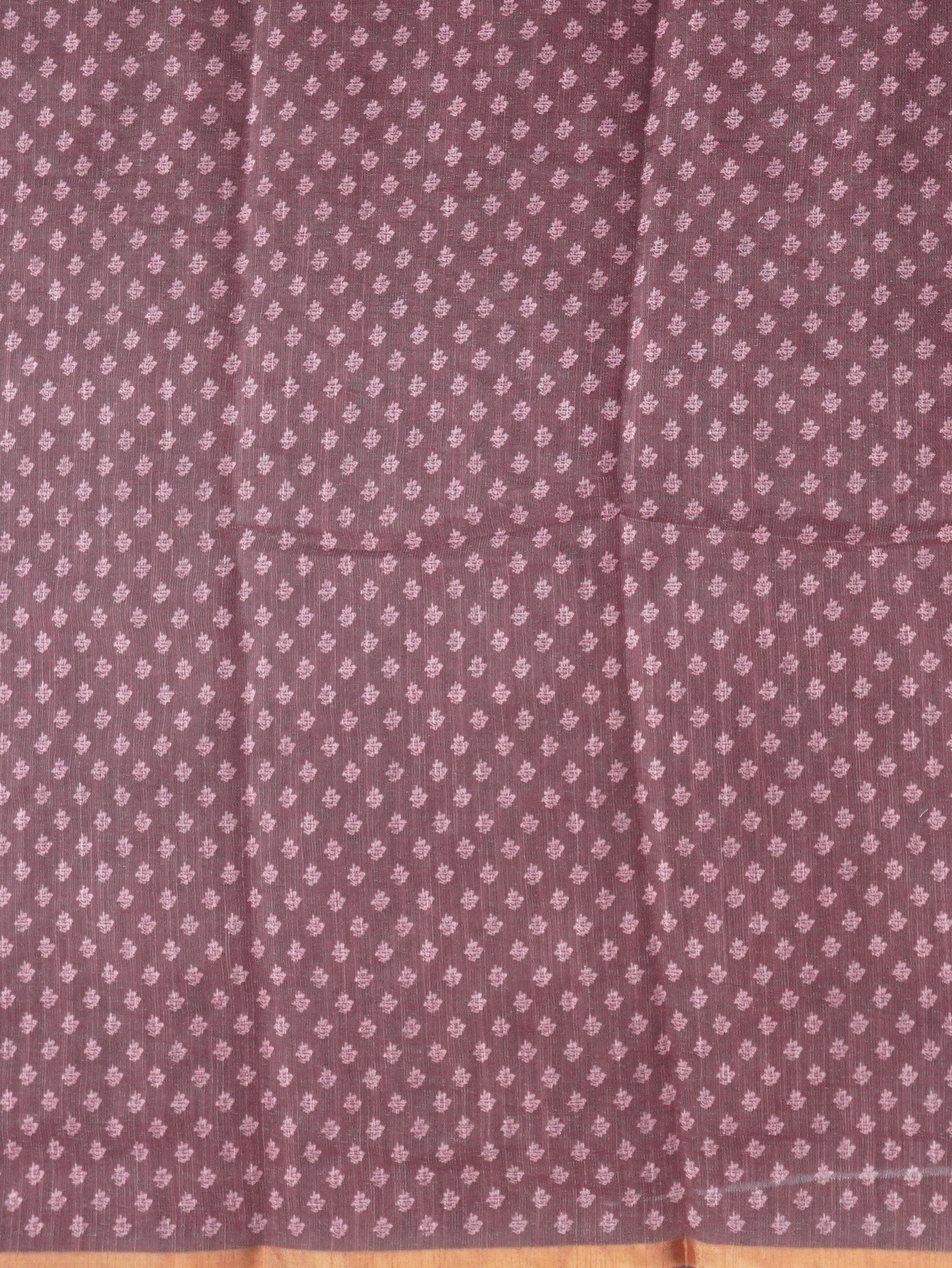 Linen Cotton Saree | TTDS3357