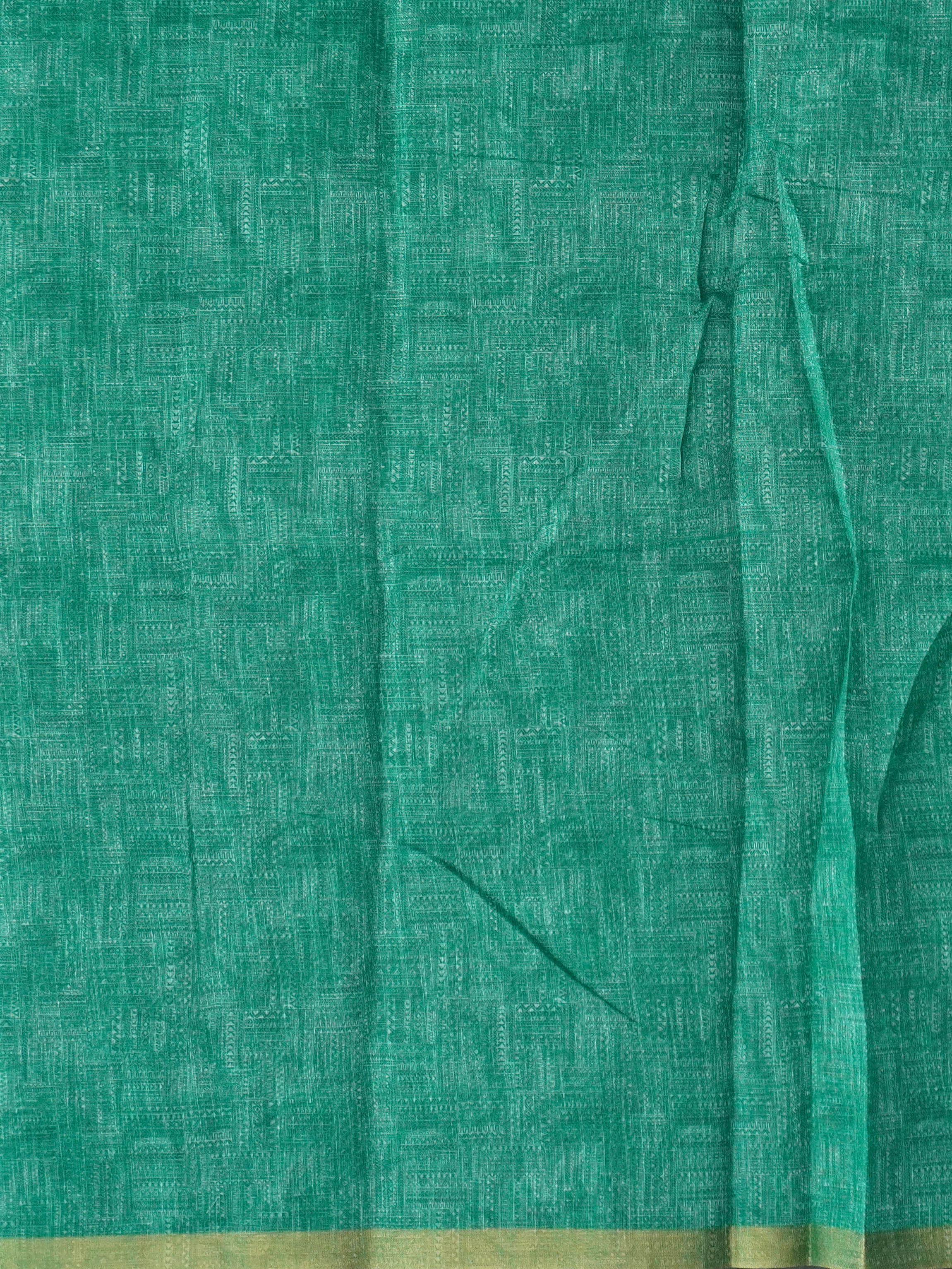 Linen Cotton Saree | TTDS3351