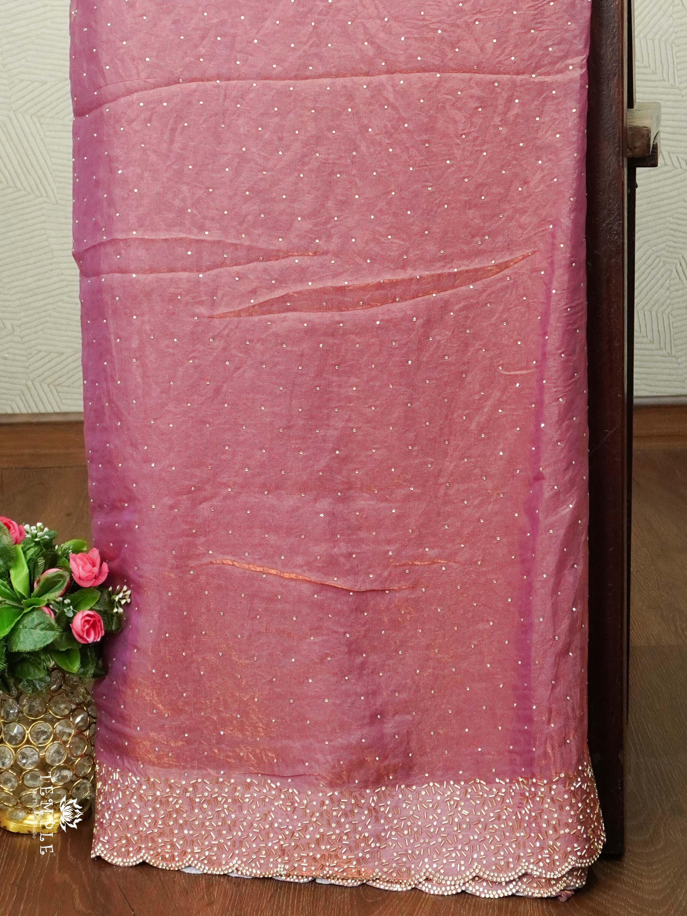 Designer Saree With Stone Work | TTDS2156