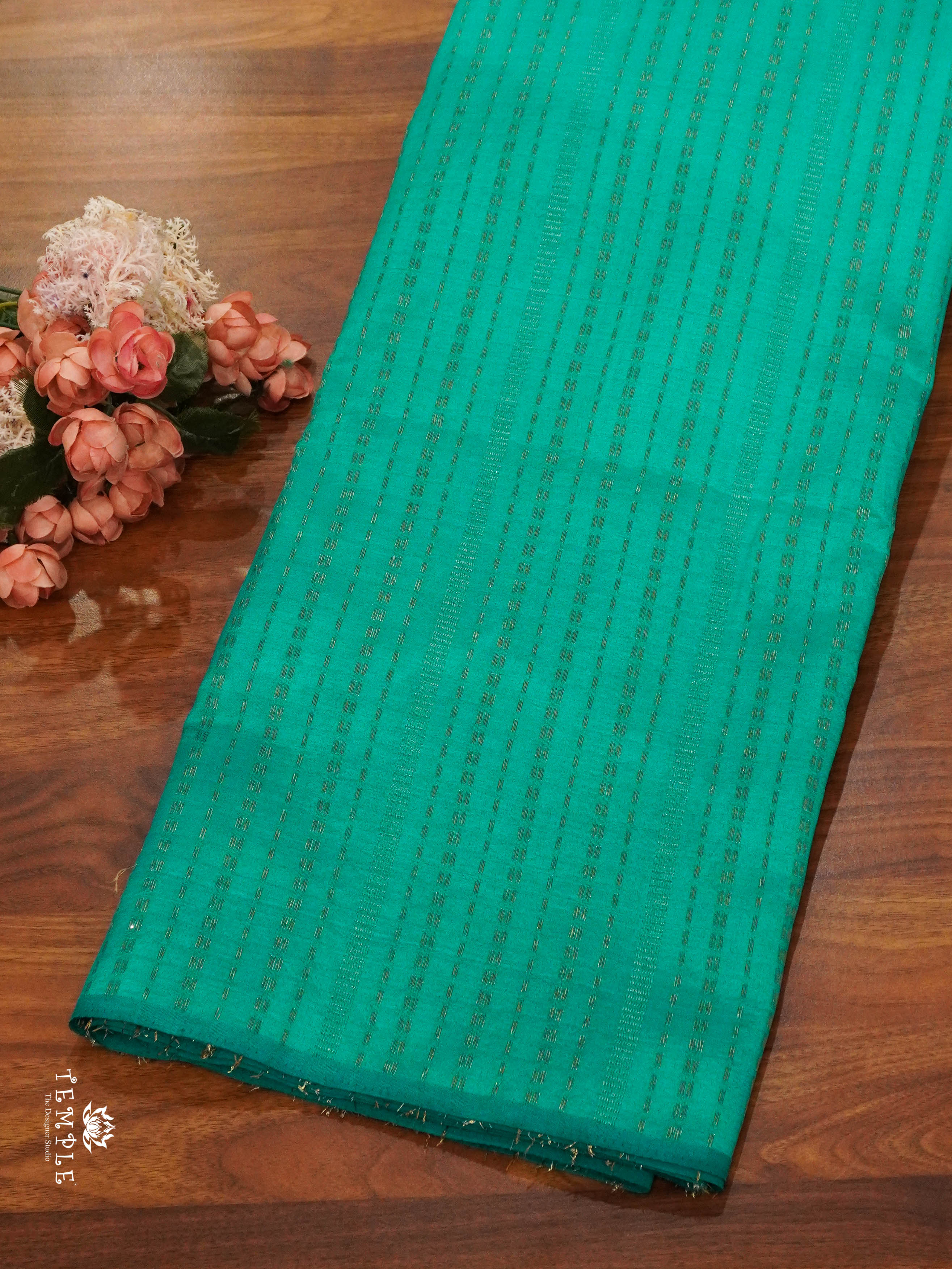 Apoorva Silk Saree(Rama Green) | TTDS1463