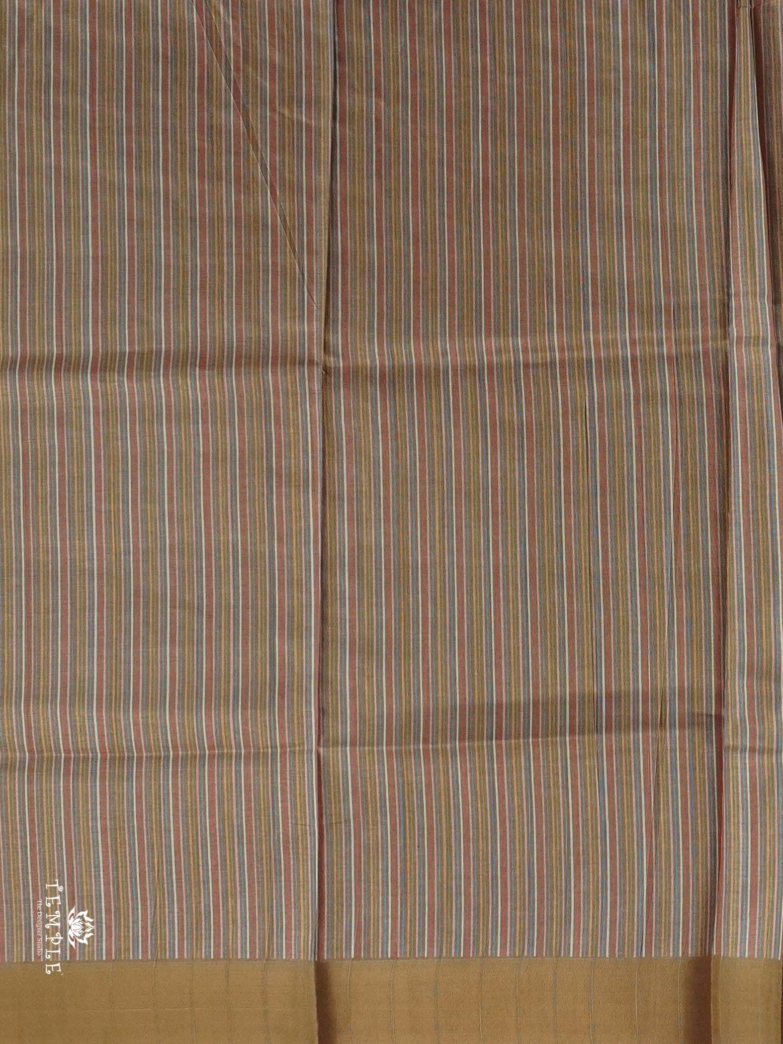 Printed Tussar Silk Saree | TTDS2444