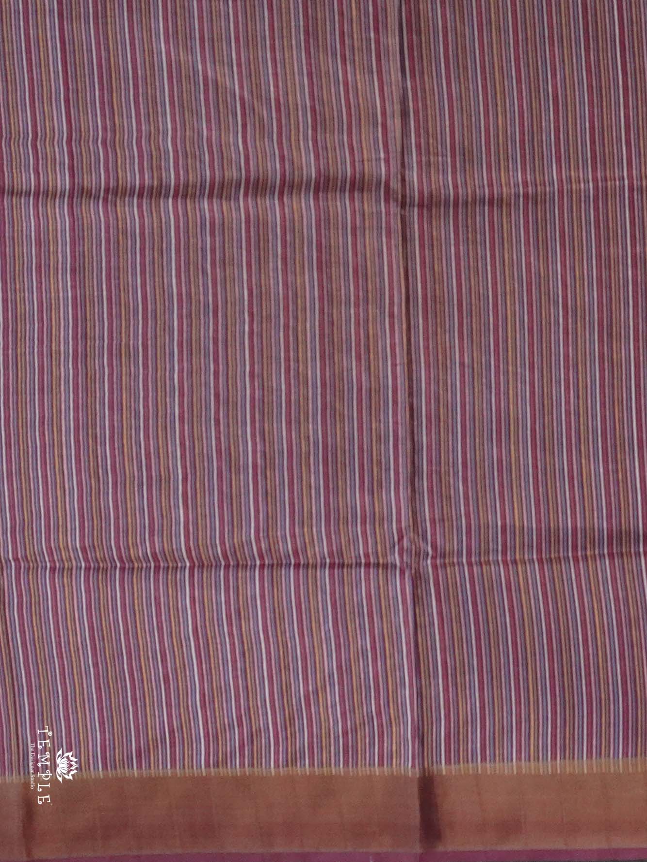Printed Tussar Silk Saree | TTDS2444