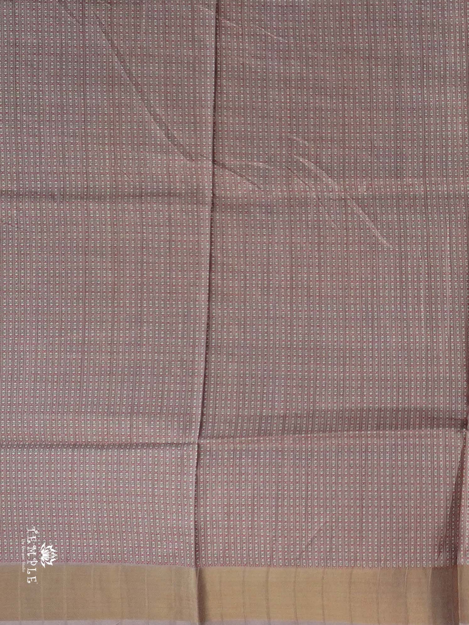 Printed Tussar Saree | TTDS2485