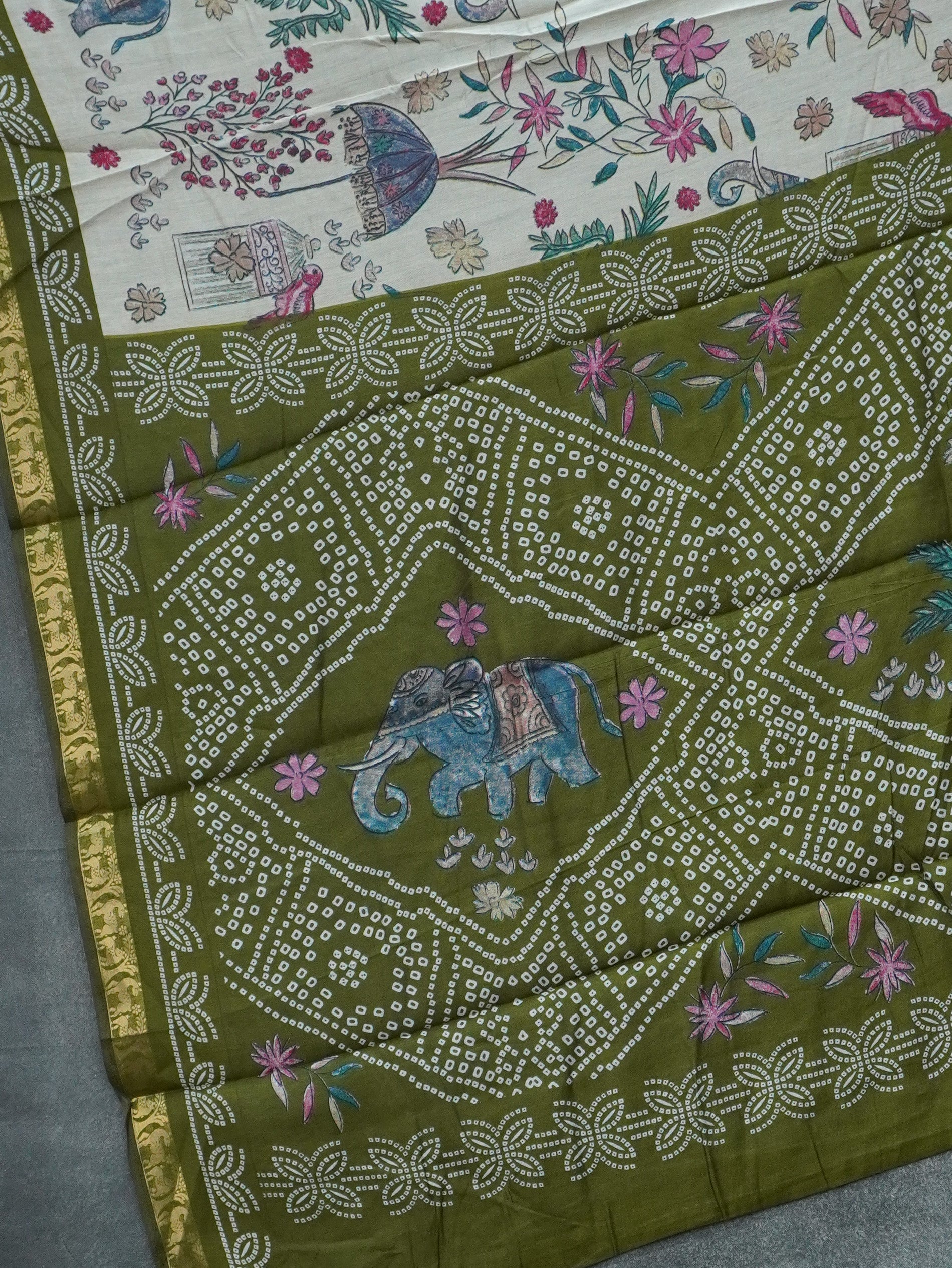 Mangalagiri Cotton Saree | TTDS3352