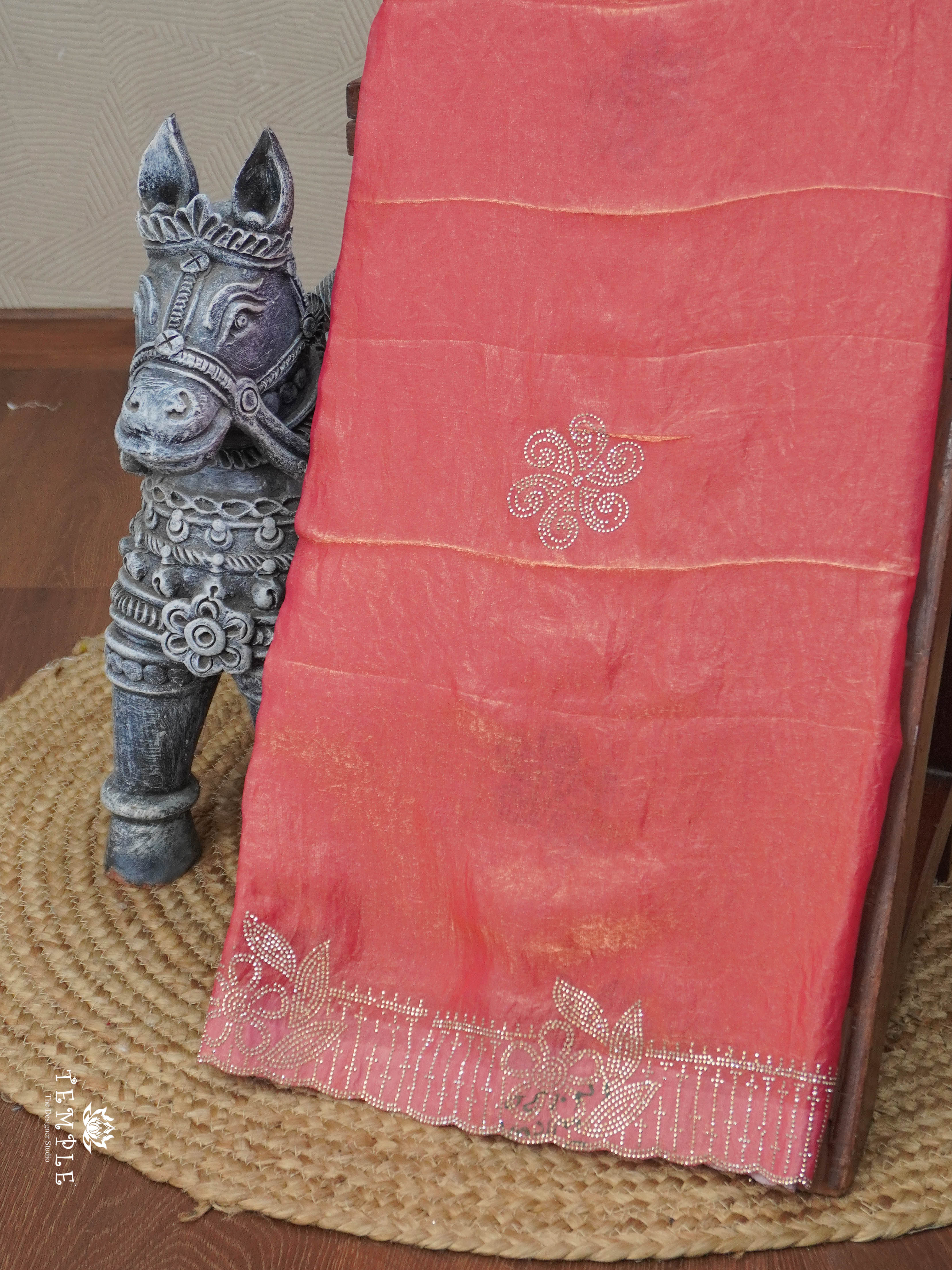 Designer Saree With Stone Work | TTDS2934