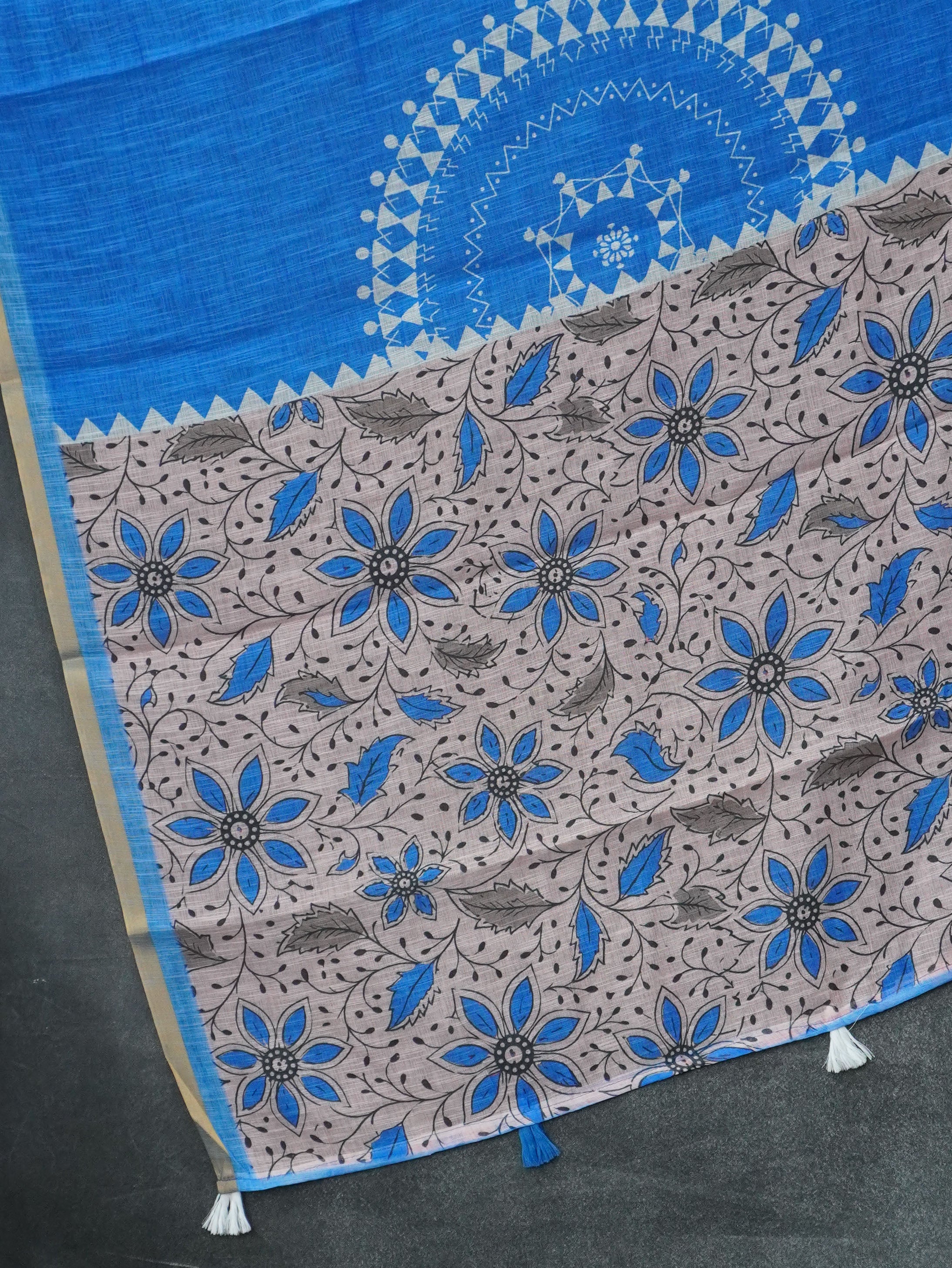 Chanderi Cotton Saree | TTDS3337