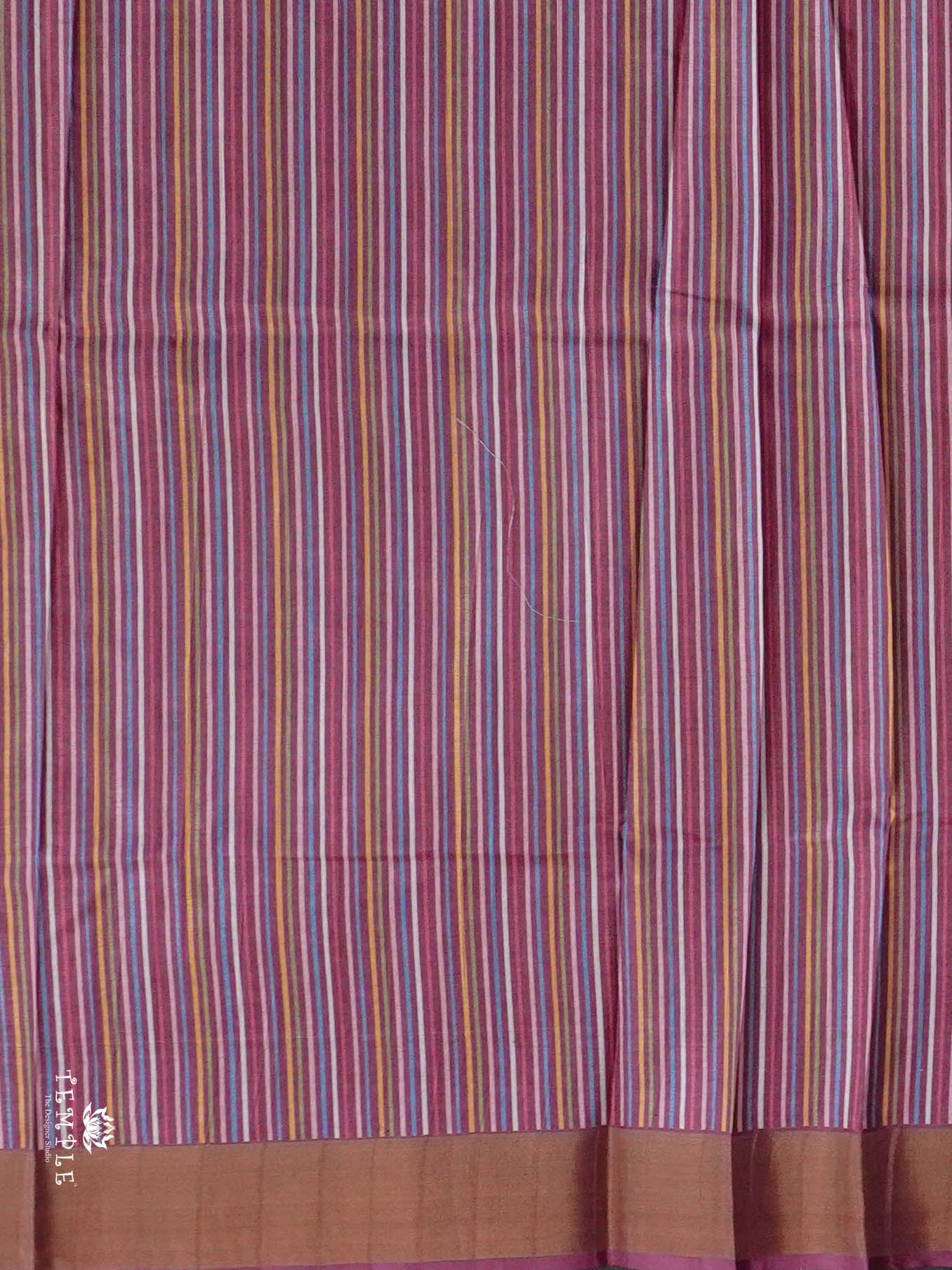 Printed Tussar Silk Saree | TTDS2443