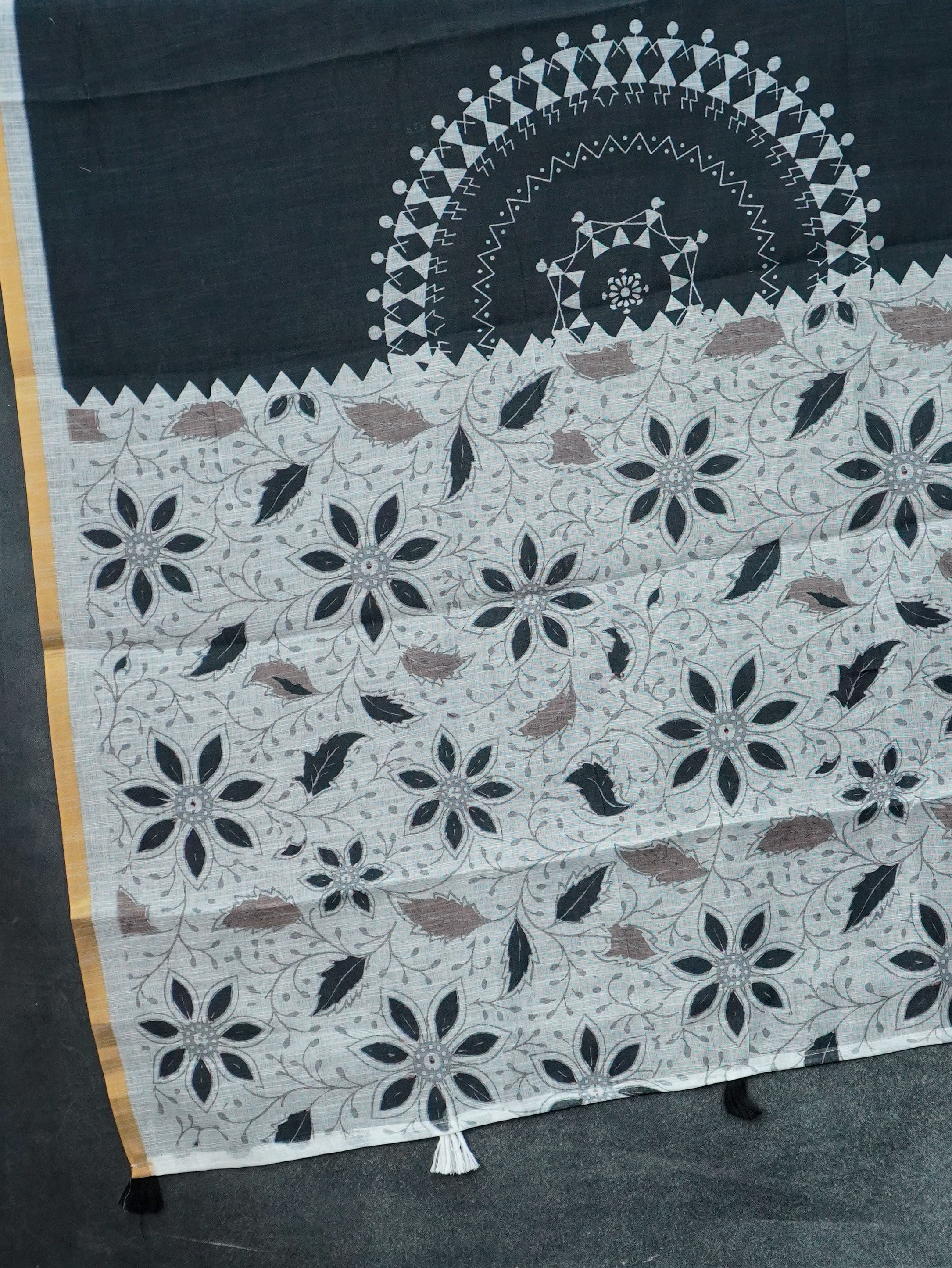 Chanderi Cotton Saree | TTDS3337