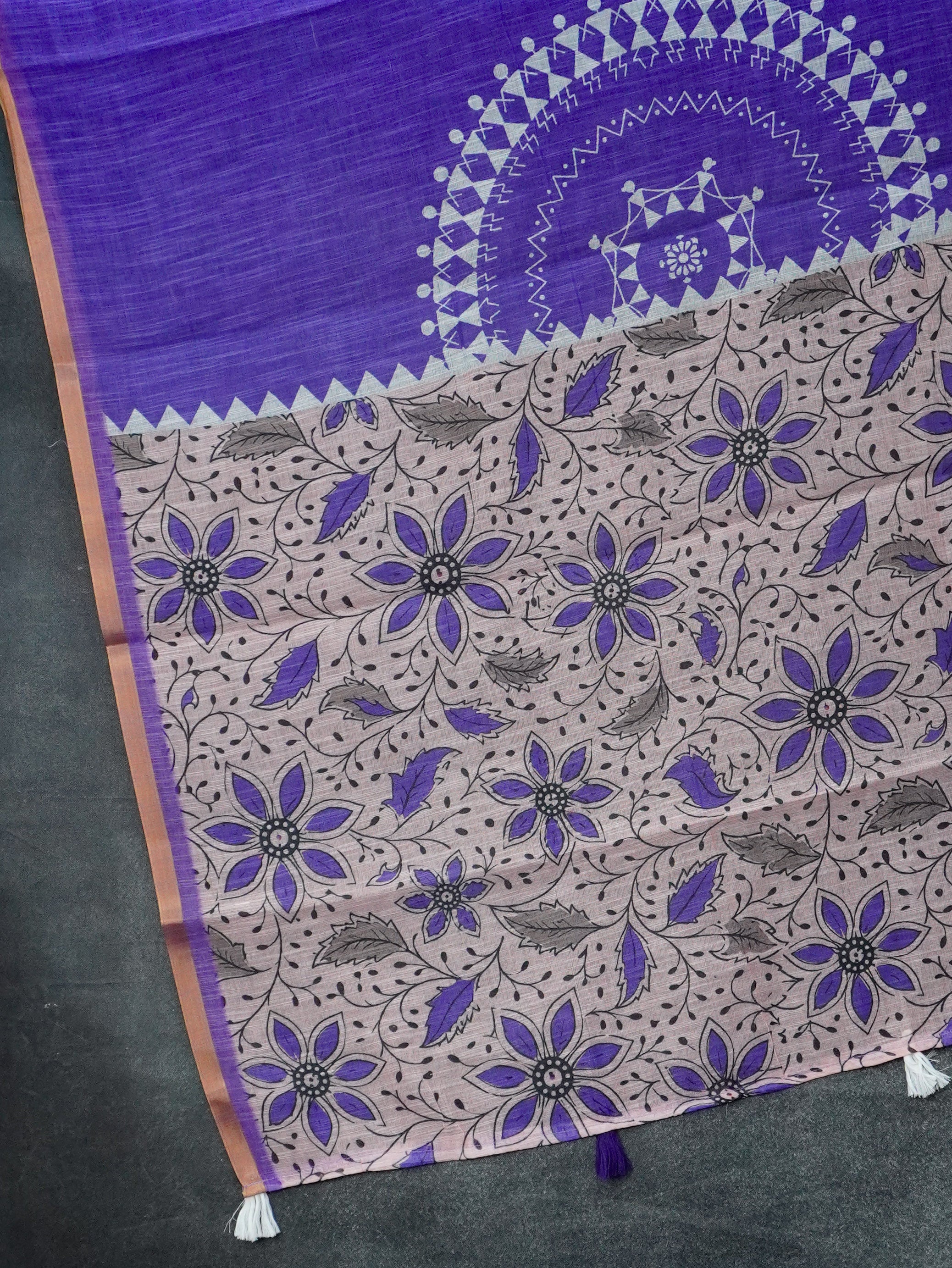 Chanderi Cotton Saree | TTDS3337