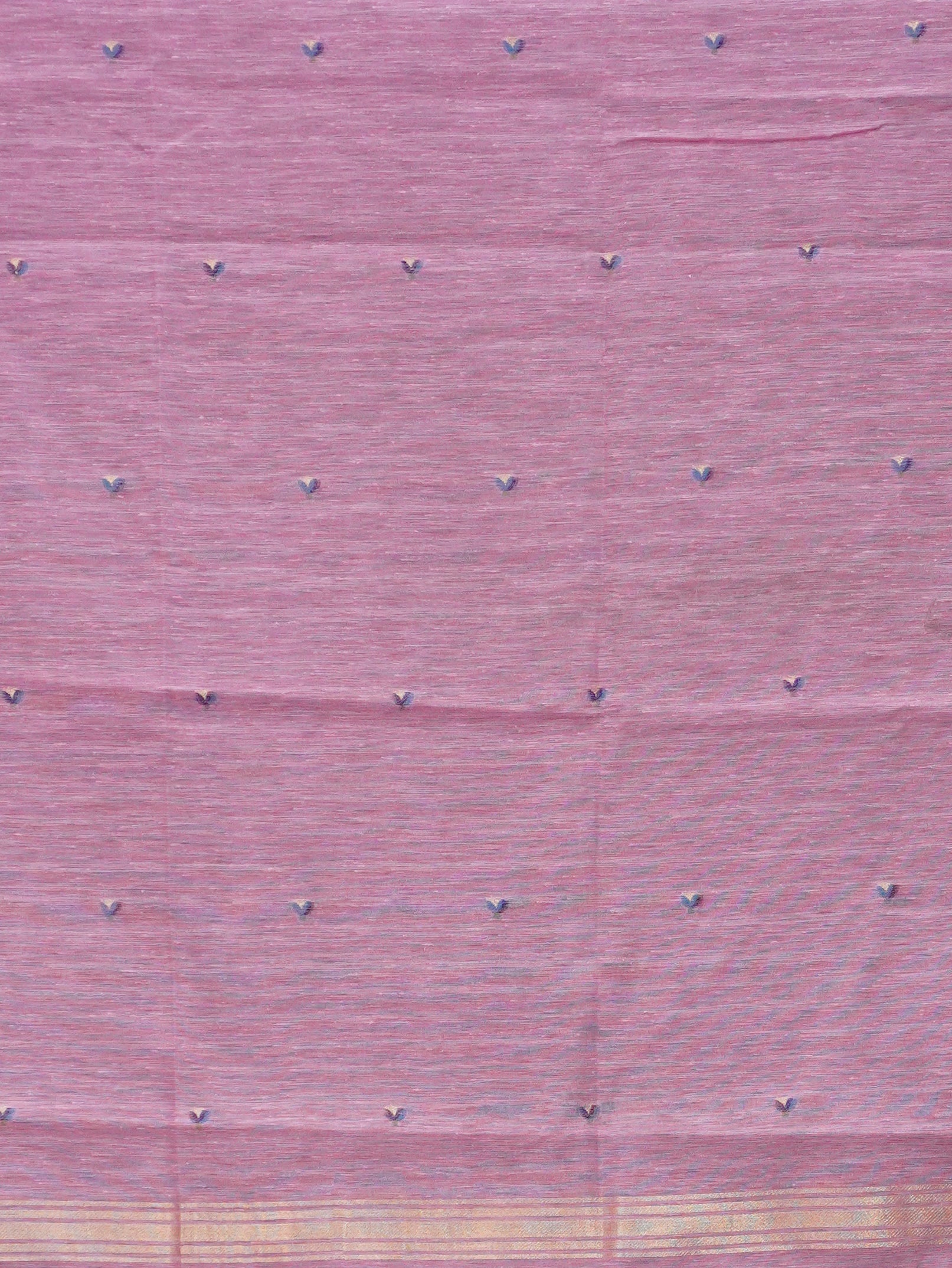 Linen Cotton Saree | TTDS3349