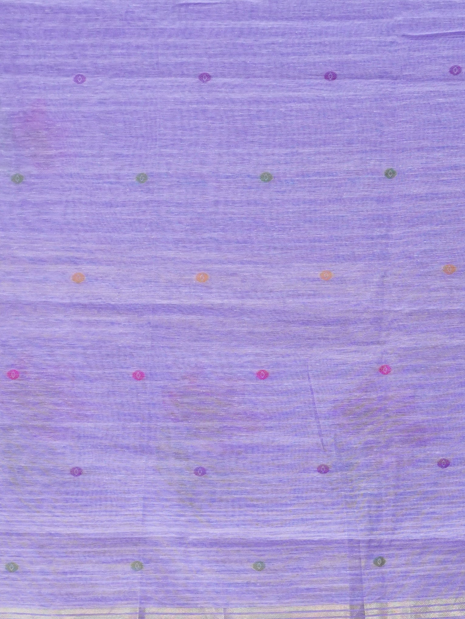 Linen Cotton Saree | TTDS3348