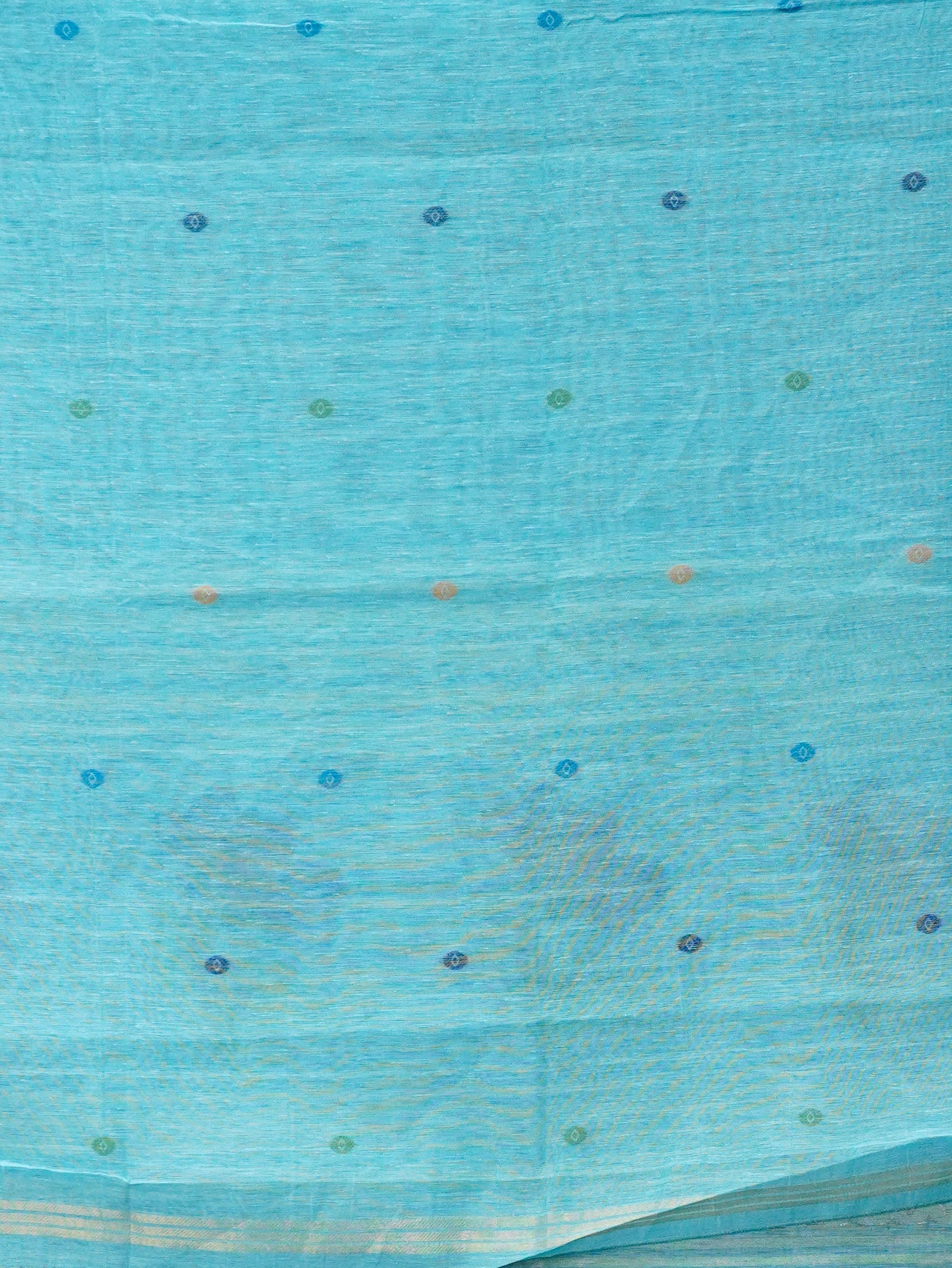 Linen Cotton Saree | TTDS3348