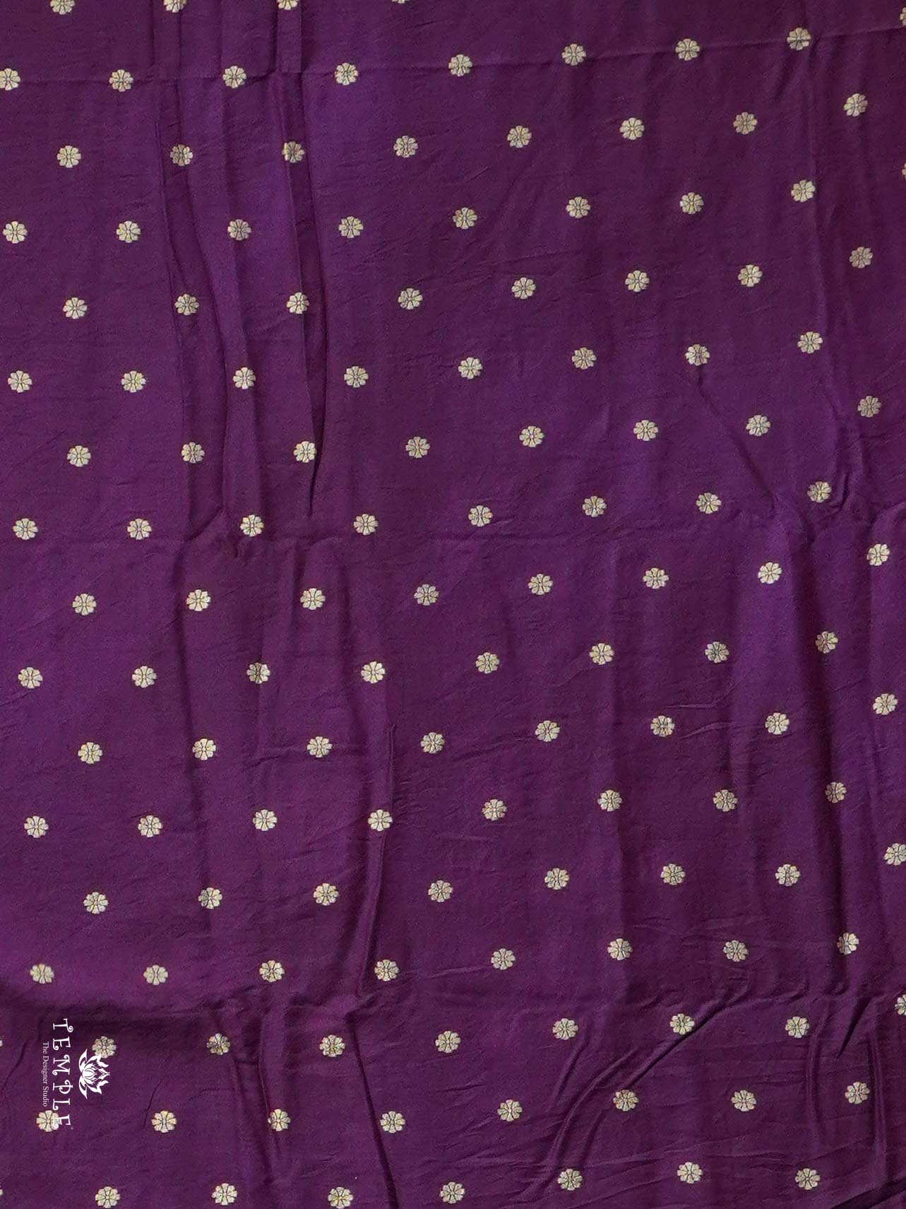 Viscose Georgette Saree With Zari Stripes | TTDS2455